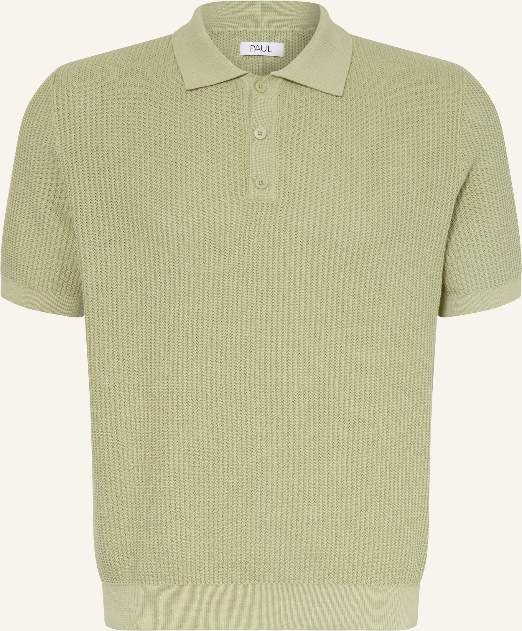 Paul Strick-Poloshirt gruen