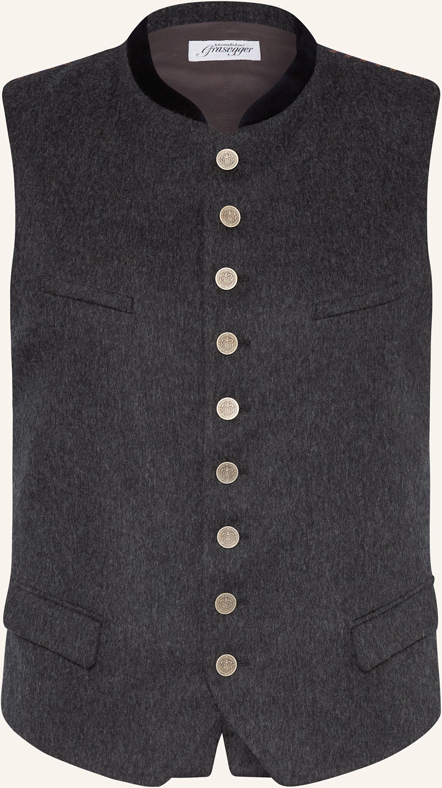 Grasegger Trachtenweste grau