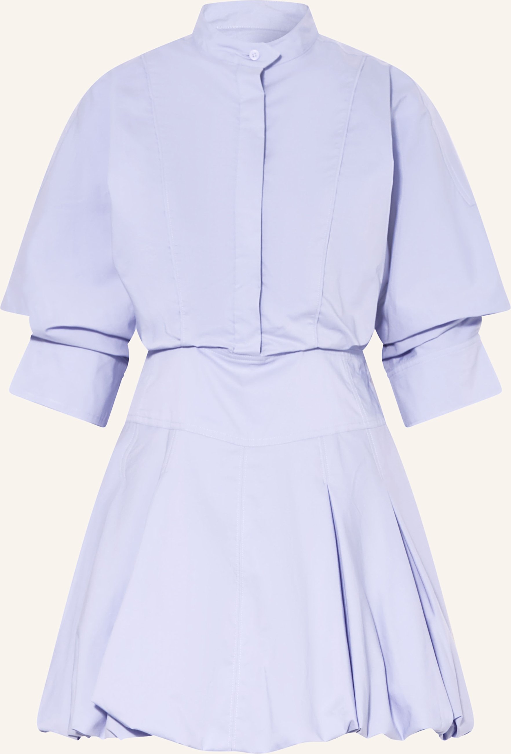 Thumbnail - Simkhai Kleid Effie Mit 3/4-Arm blau