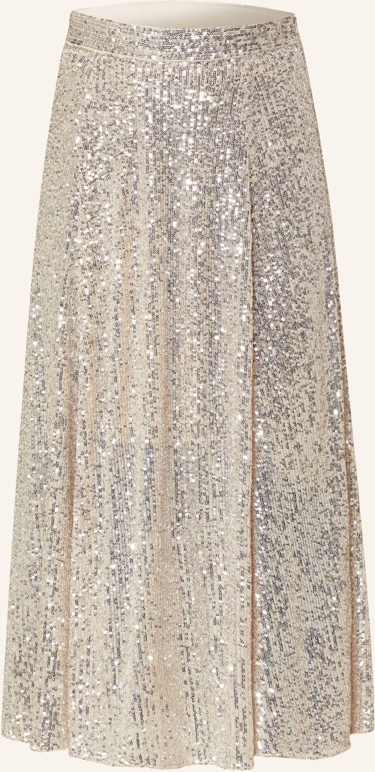 Mrs & Hugs Rock Mit Pailletten beige