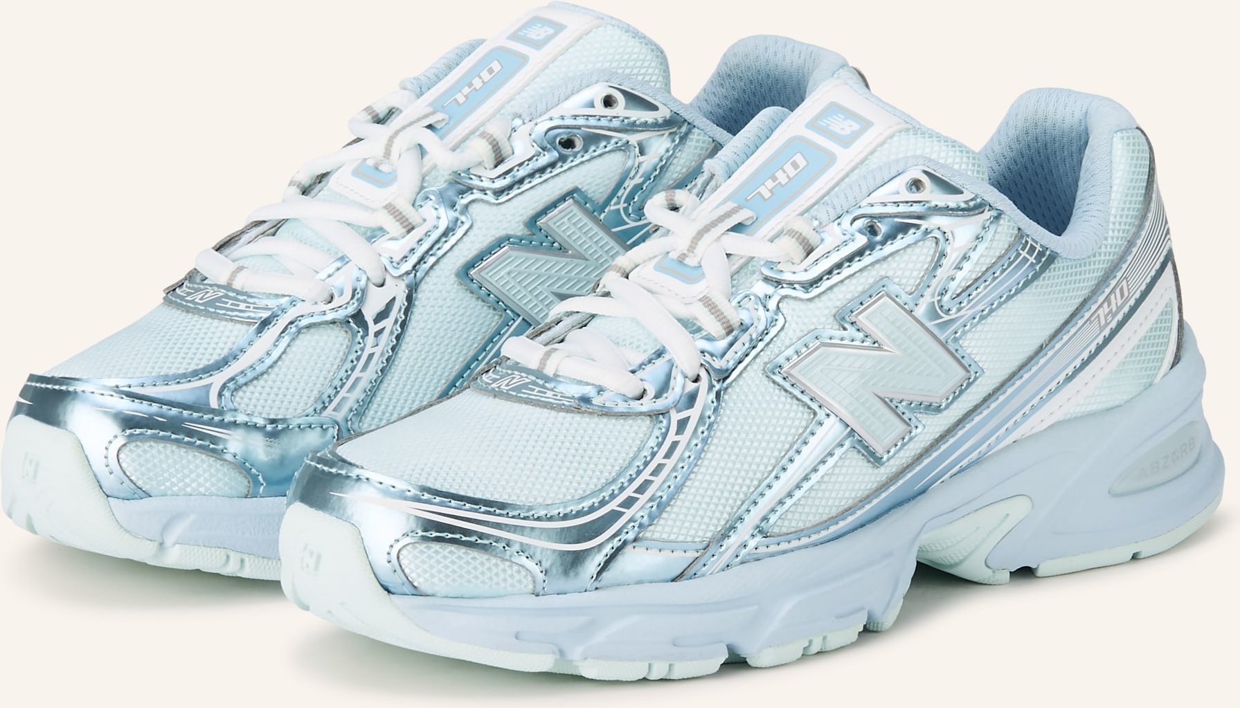 New Balance Sneaker 740 blau