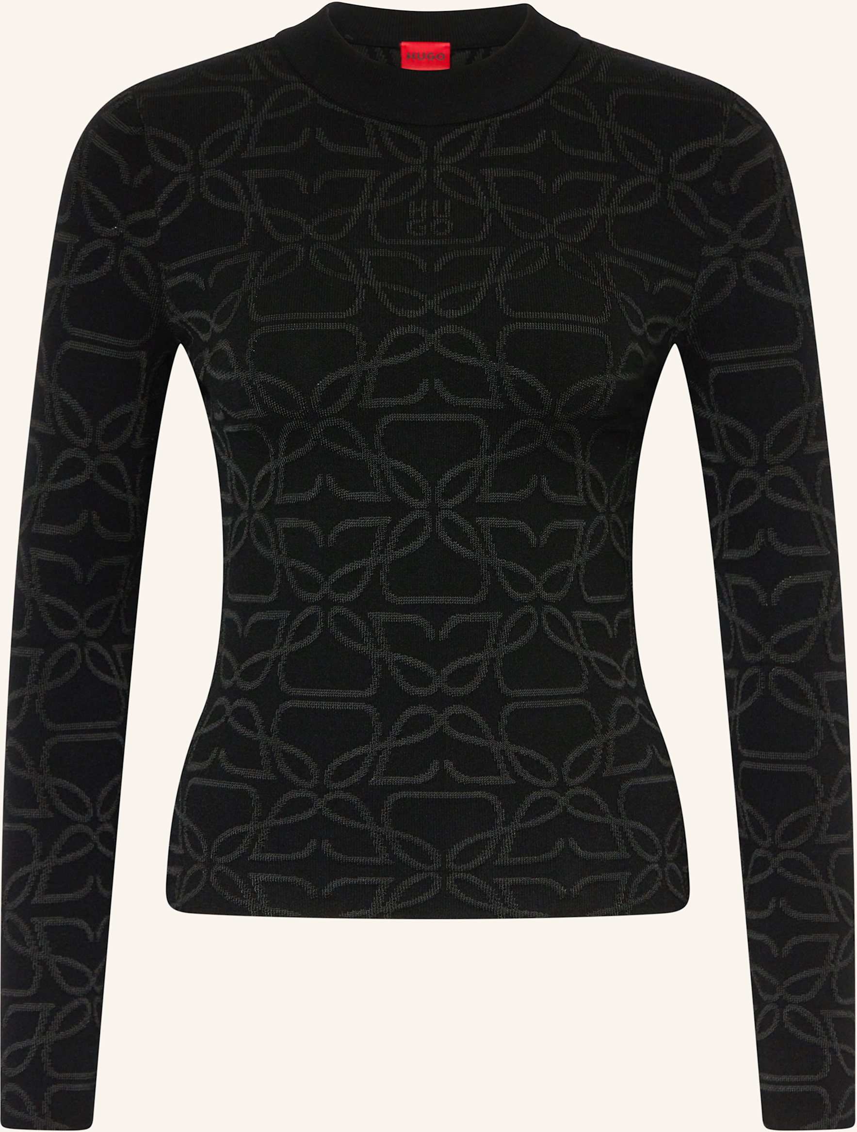 Hugo Pullover Satero schwarz