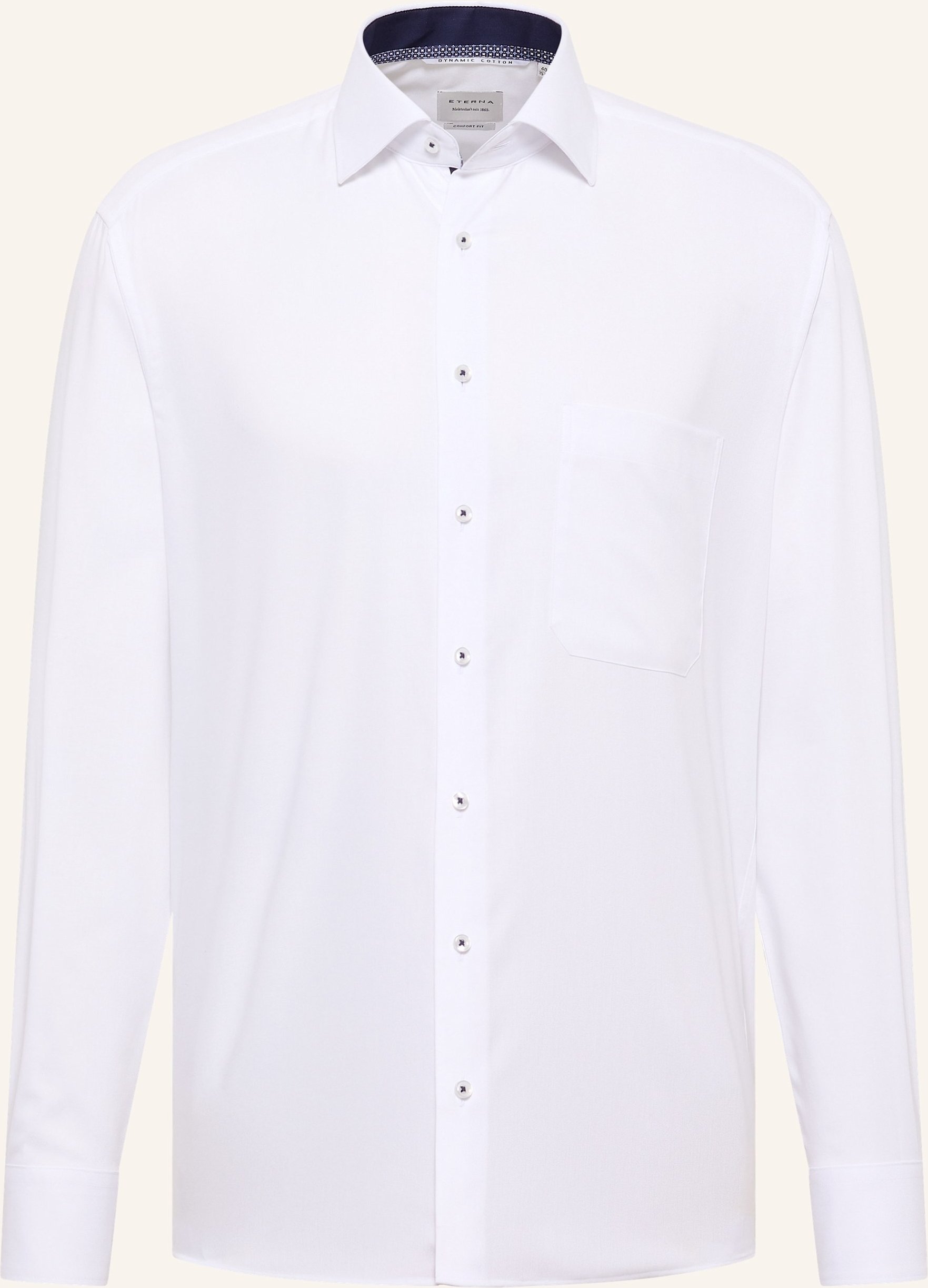 Eterna Hemd Comfort Fit weiss