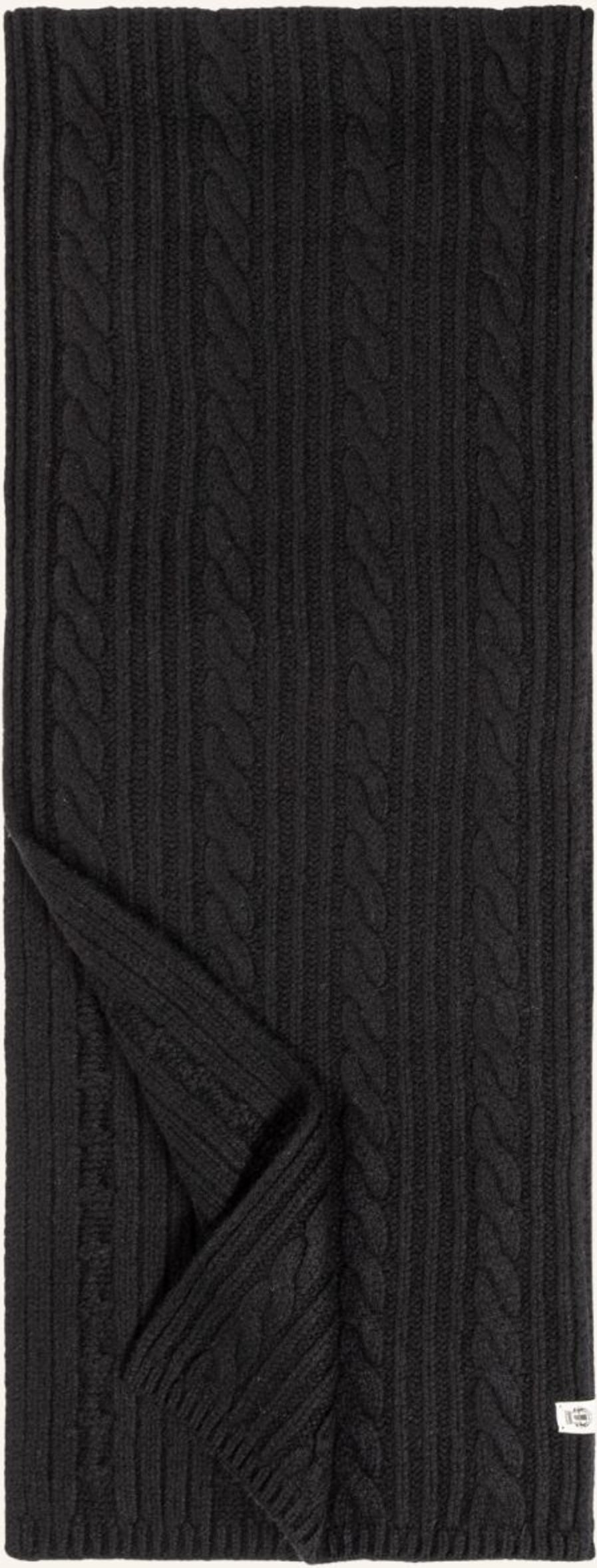 Roeckl Schals Cabled Charm Schal schwarz
