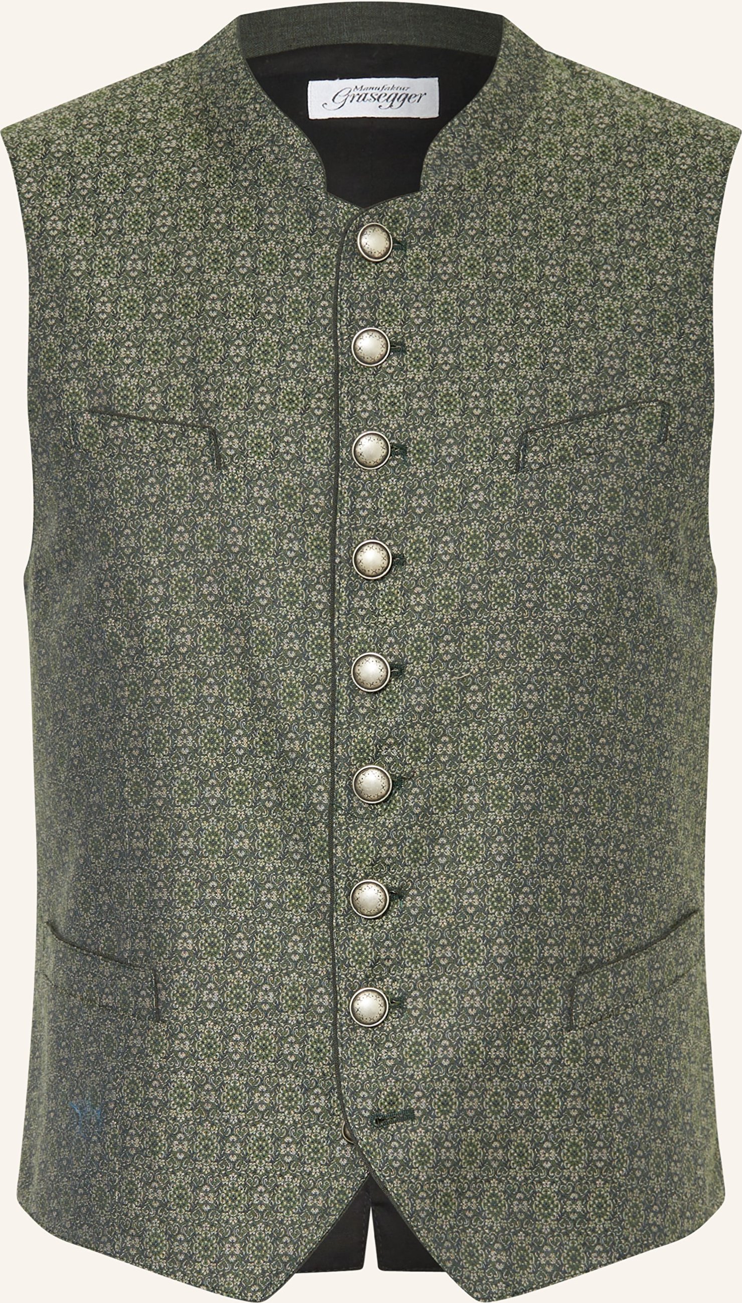 Grasegger Trachtenweste Xeno gruen