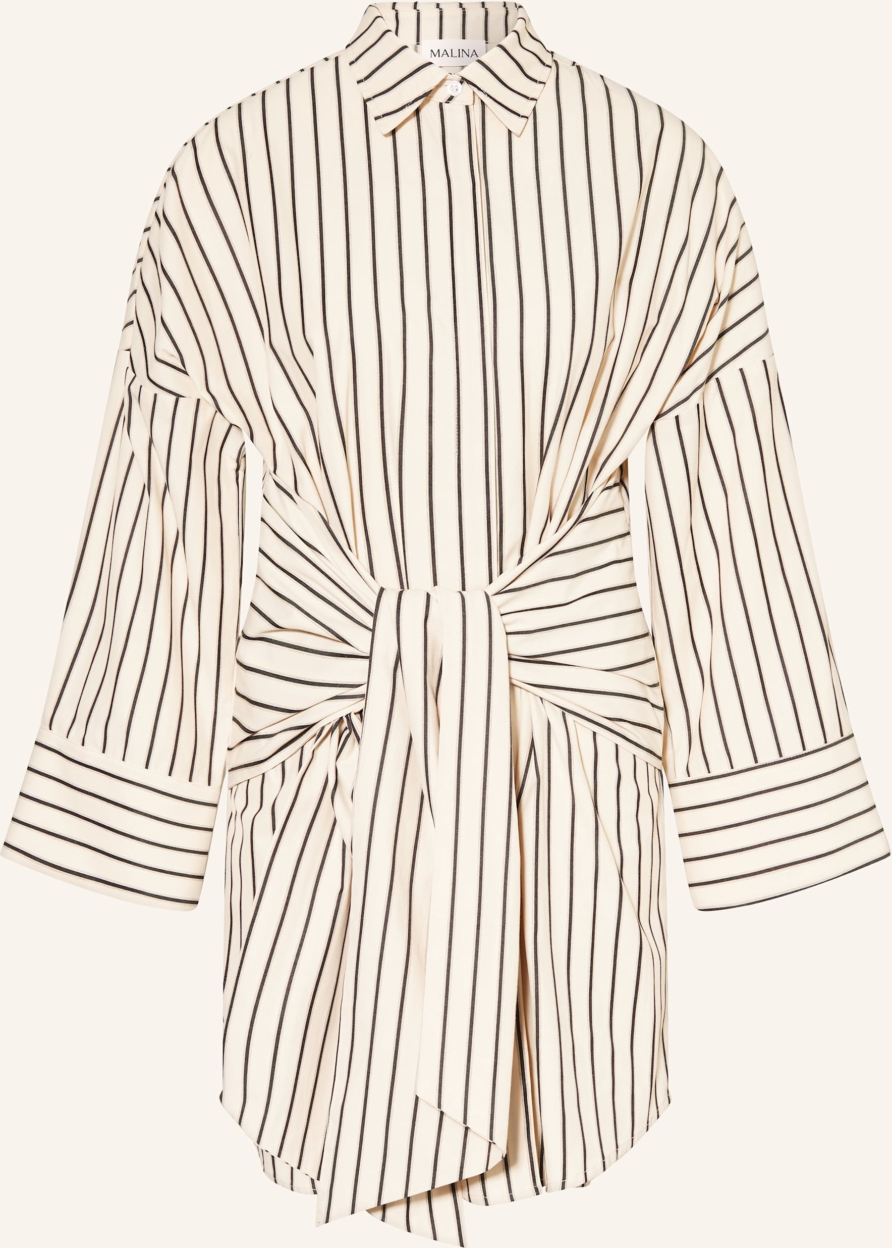 Malina Hemdblusenkleid Althea beige