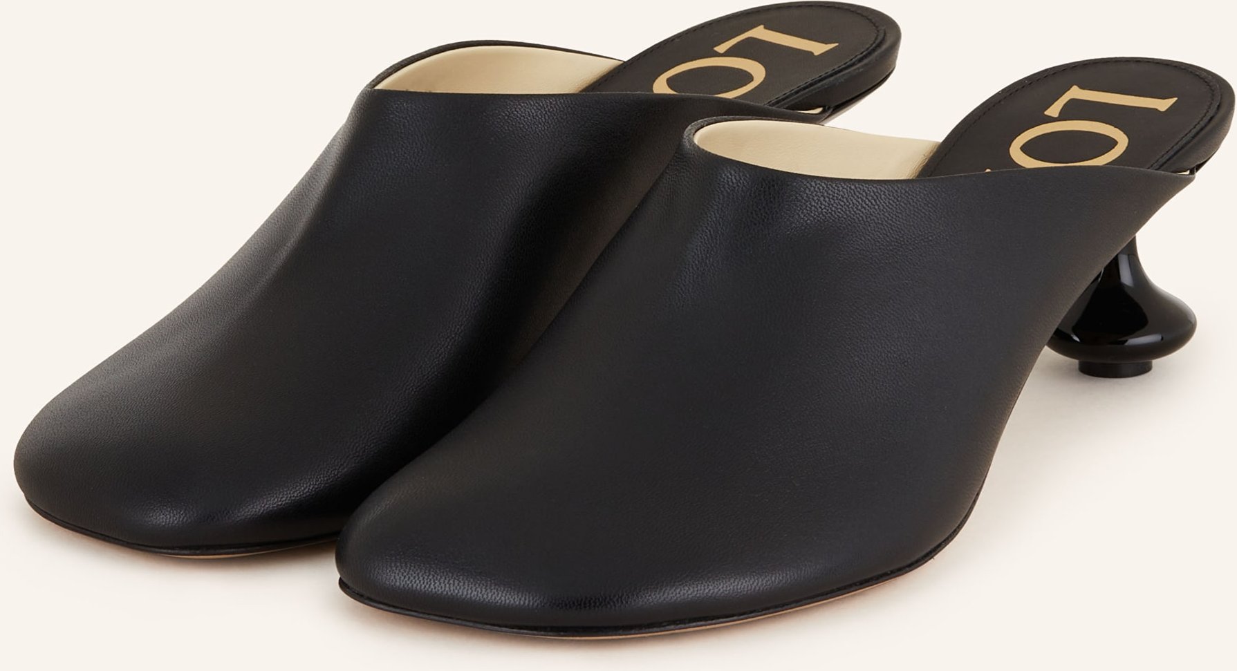 Loewe Mules Toy schwarz