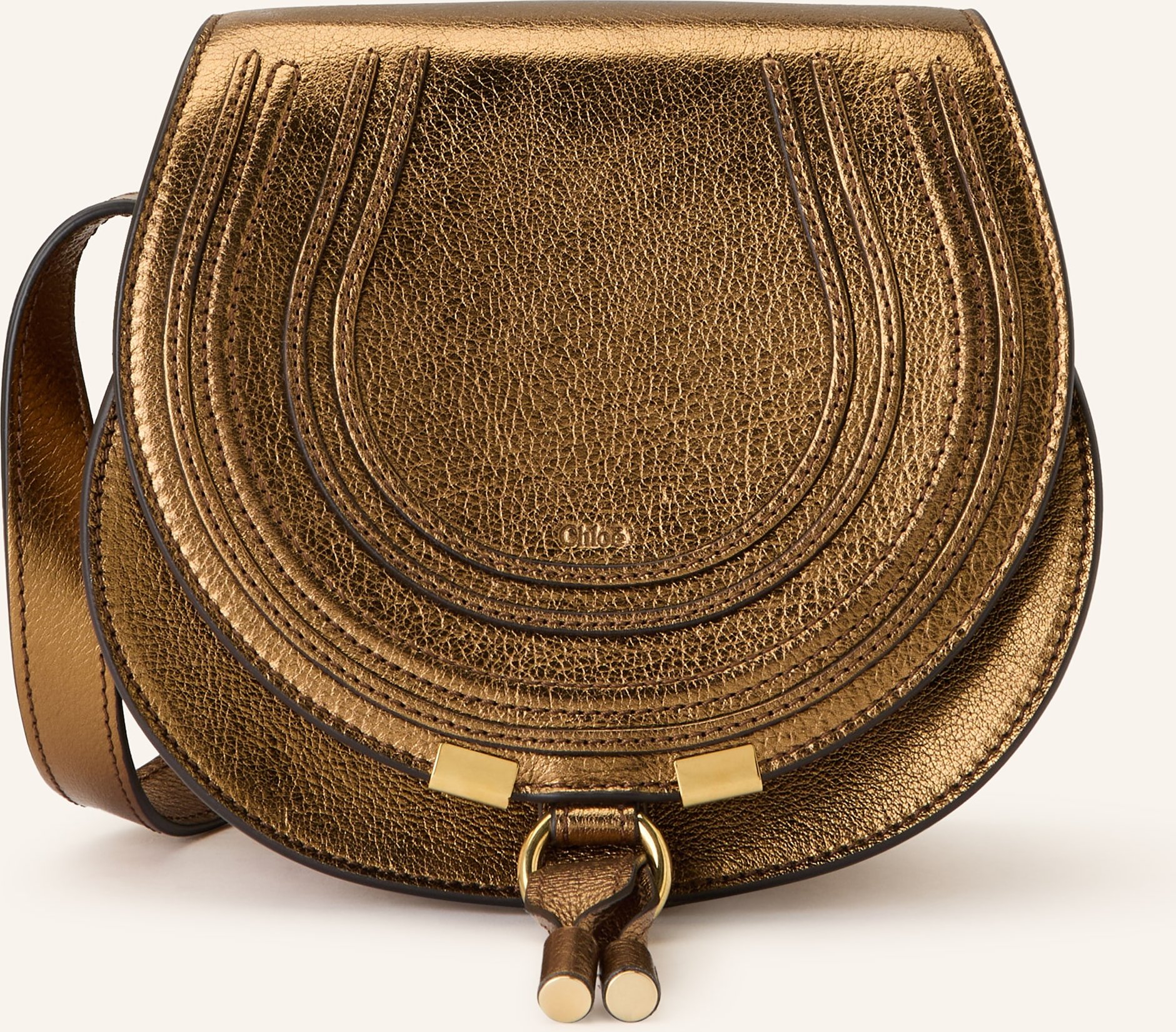 Chloé Umhängetasche Marcie braun