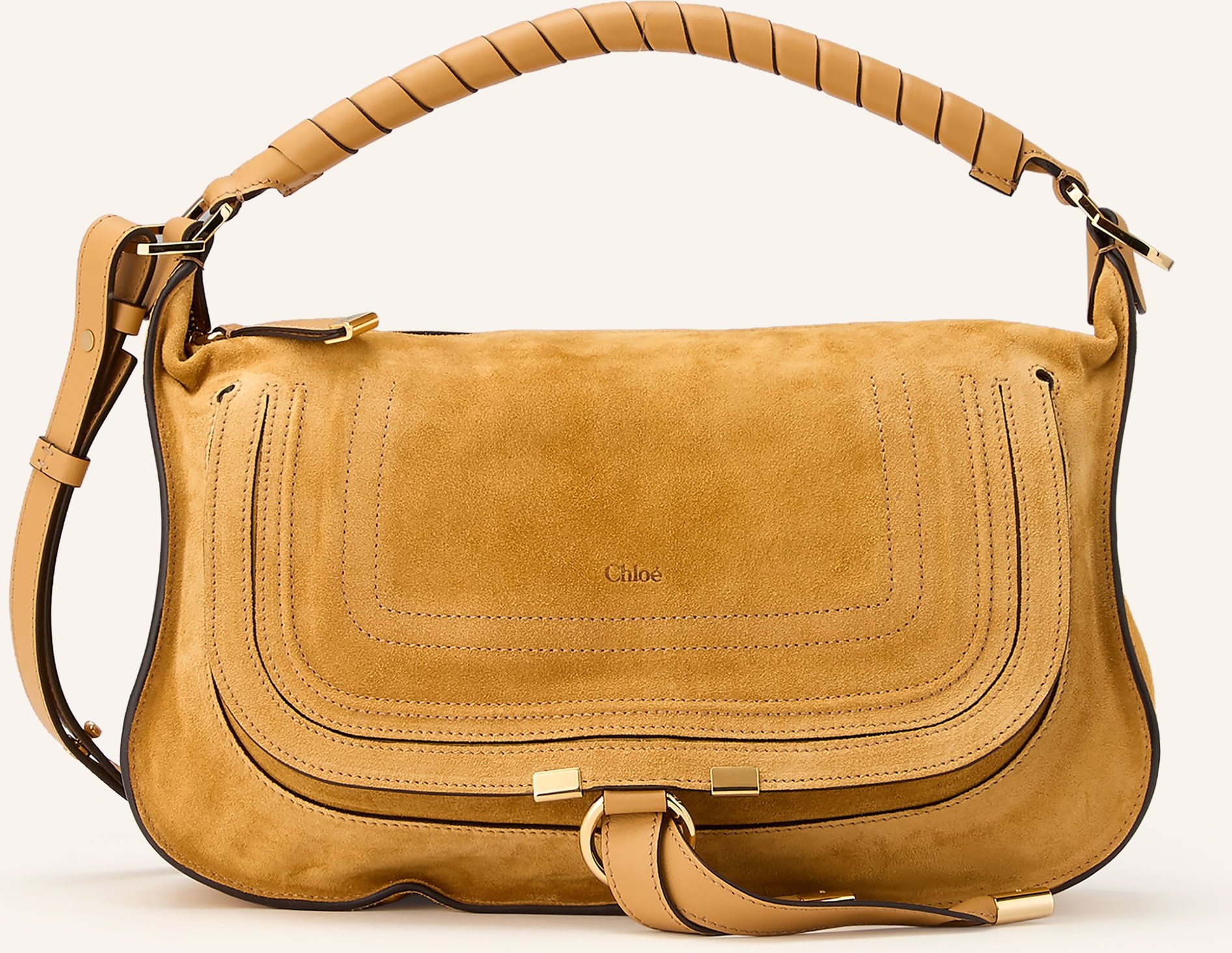 Chloé Handtasche Marcie braun