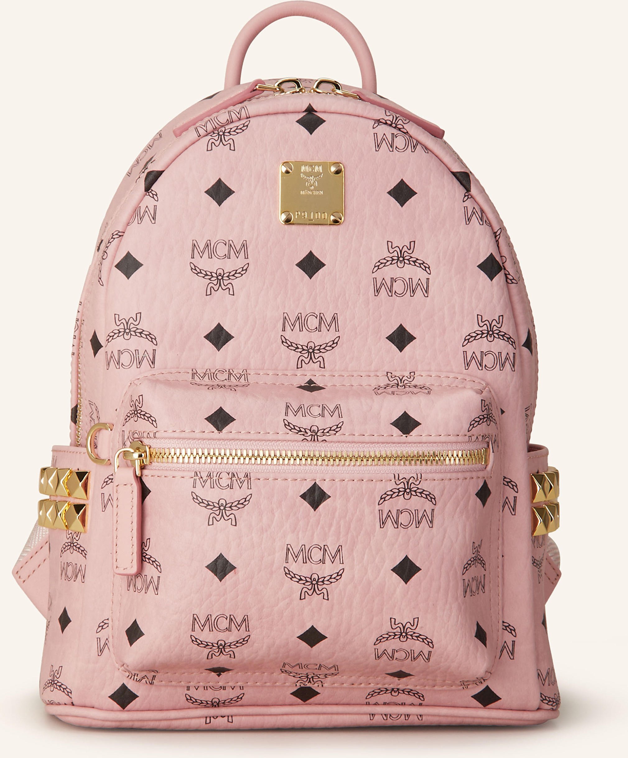 Mcm Rucksack Stark Vi Mini Mit Nieten rosa