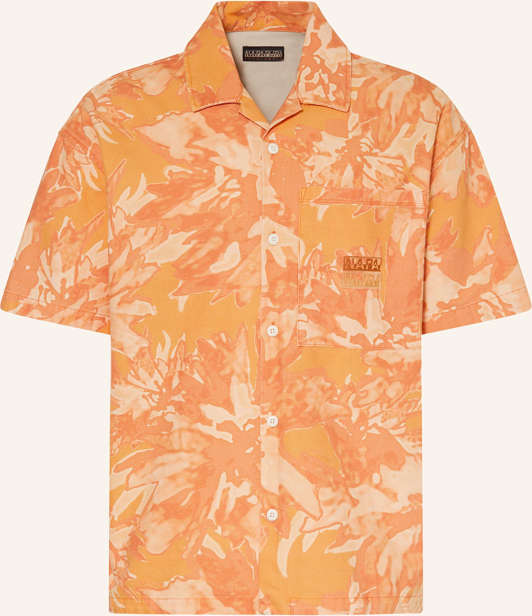 Napapijri Resorthemd Talla Comfort Fit schwarz