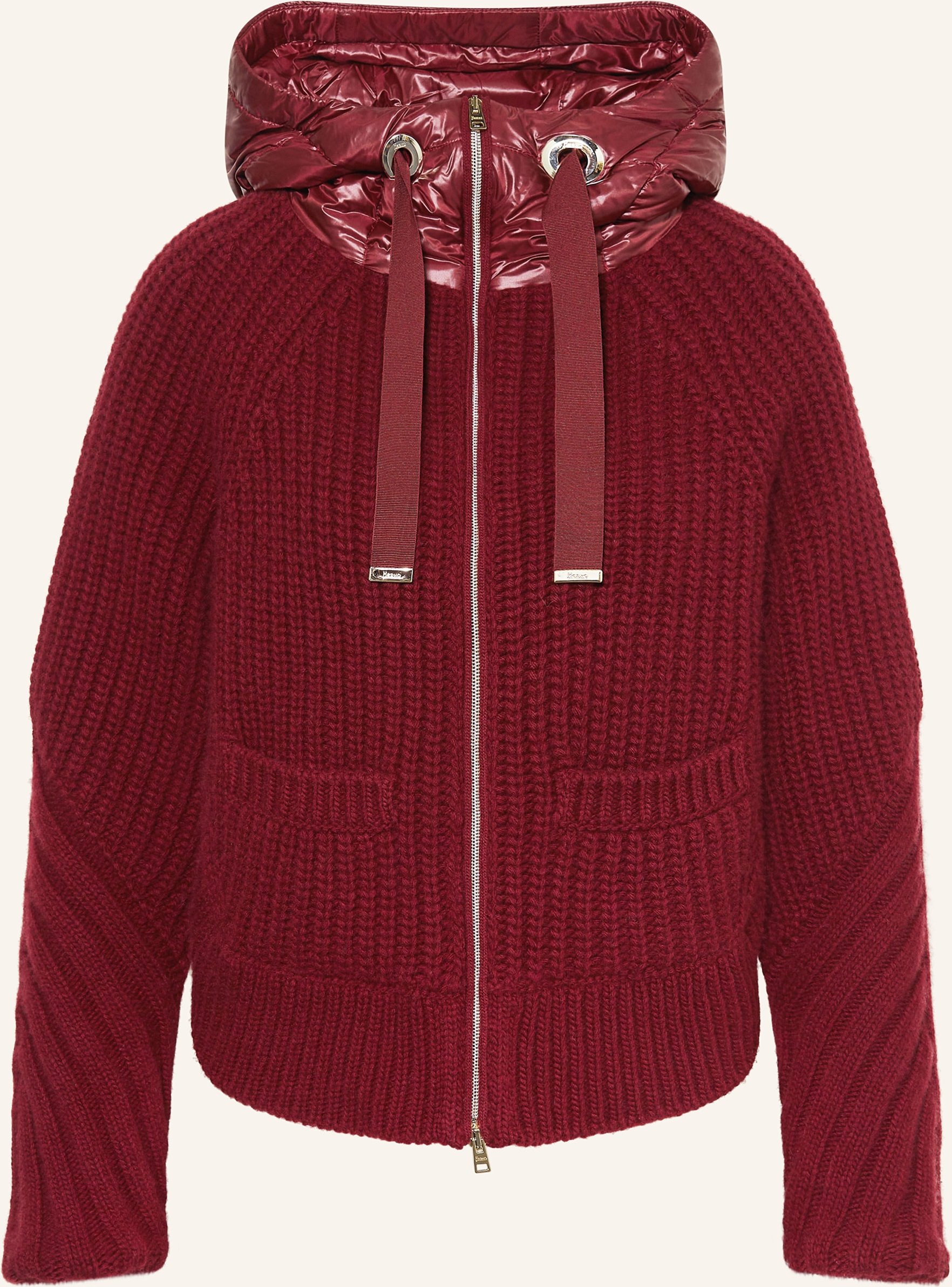 Herno Strickjacke rot
