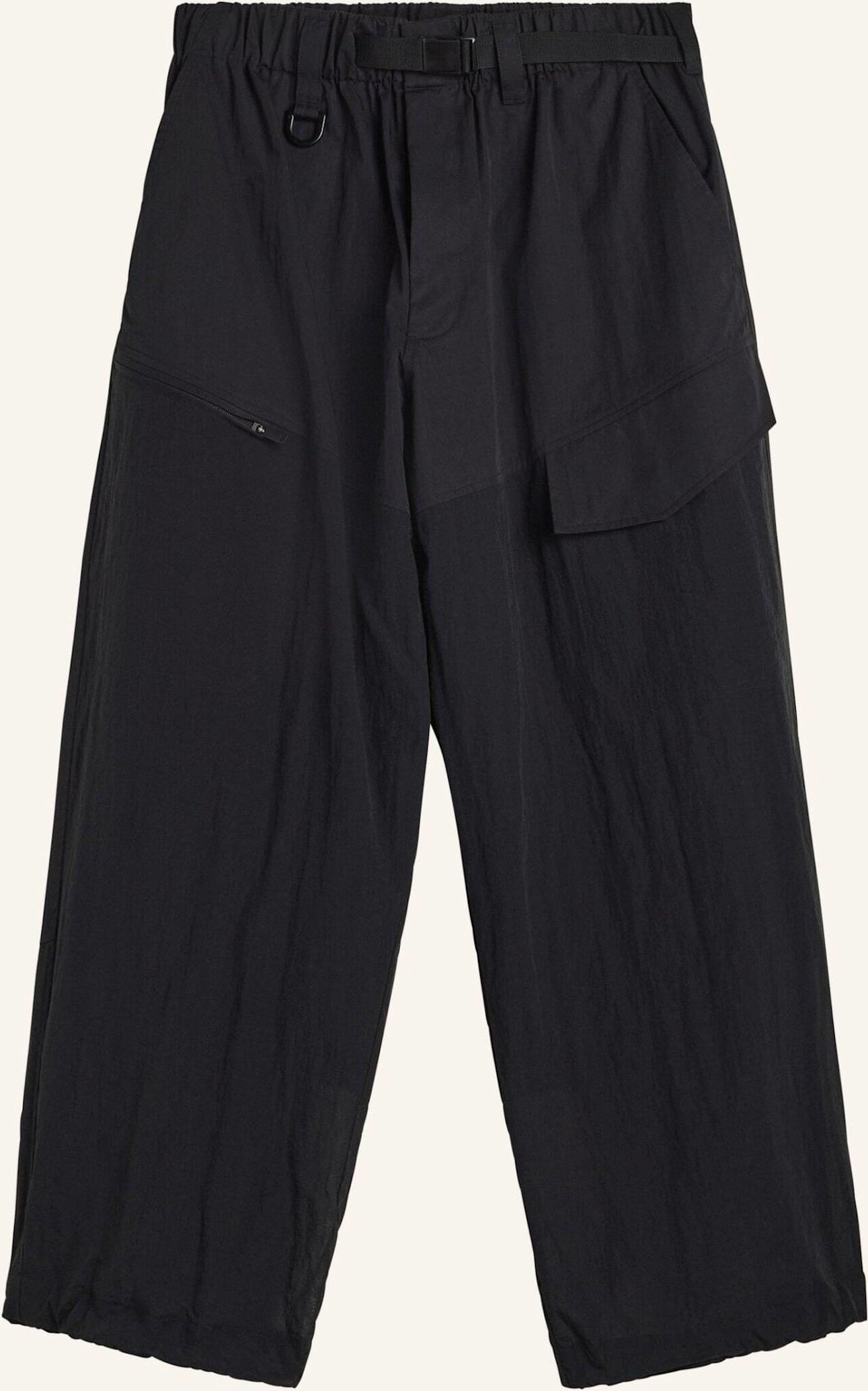 Y-3 Y-3 Ut Hose, Gerades Bein schwarz