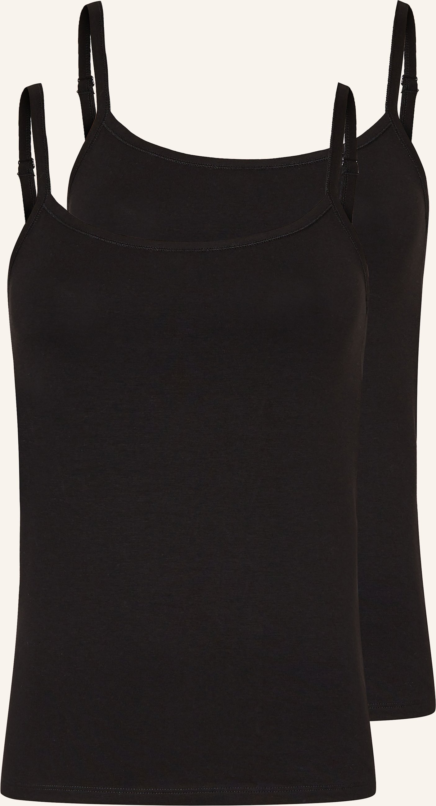 Falke 2er-Pack Tops Daily Comfort schwarz