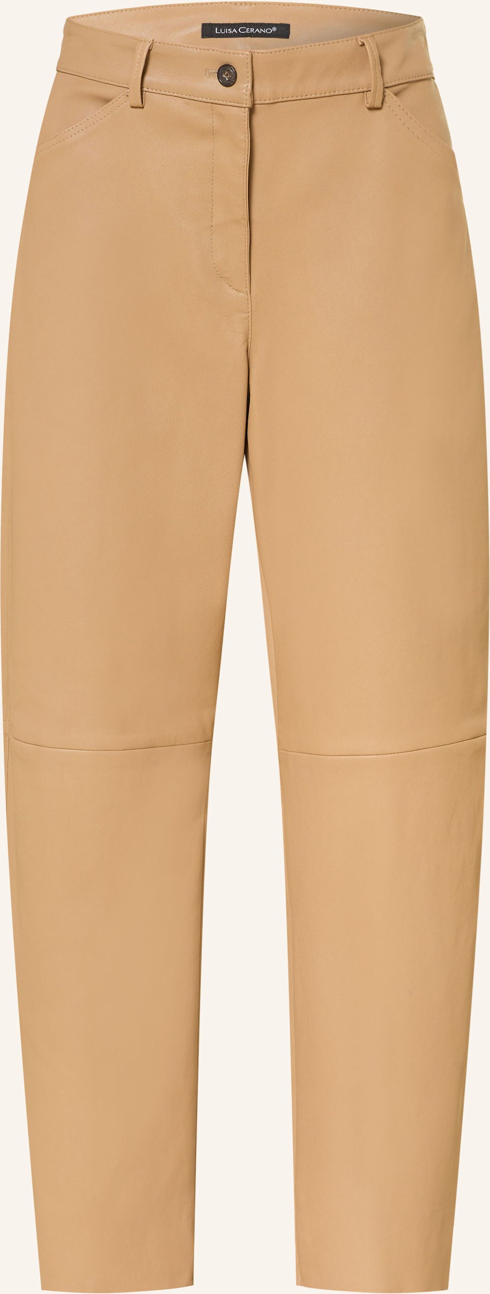 Luisa Cerano Lederhose beige
