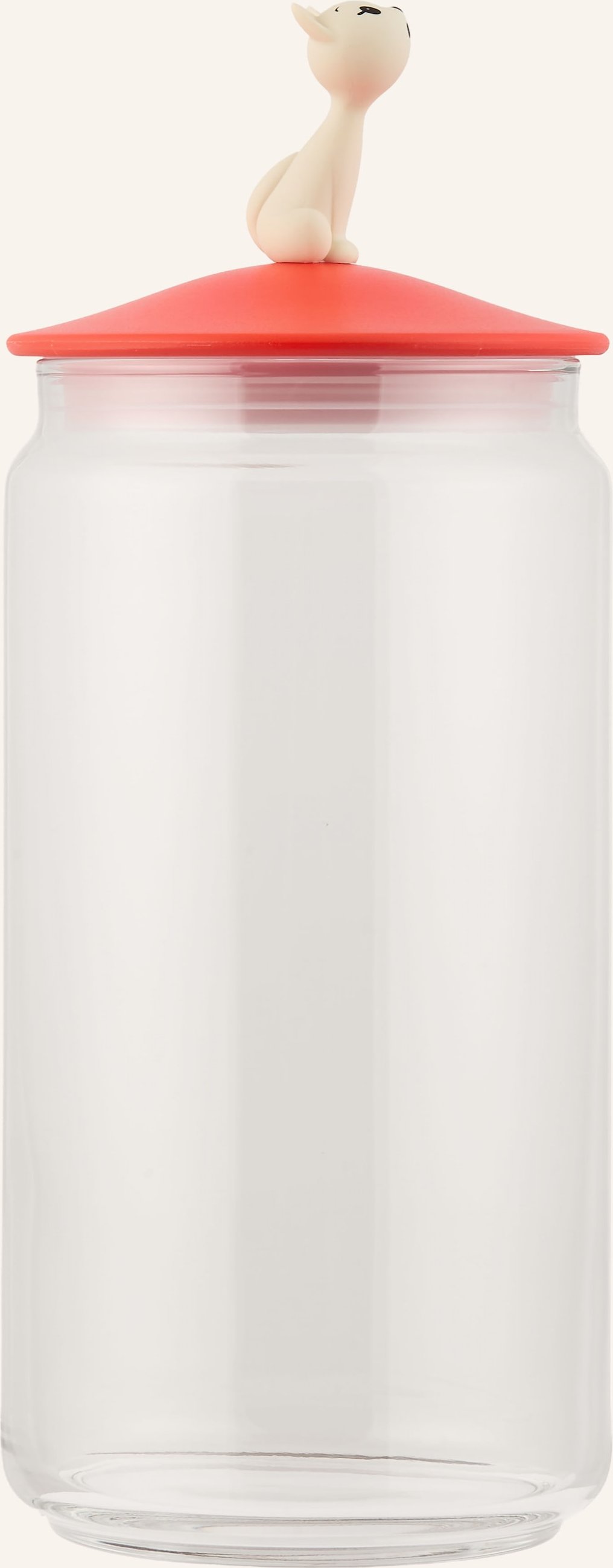 Alessi Aufbewahrungsdose Miòjar rot