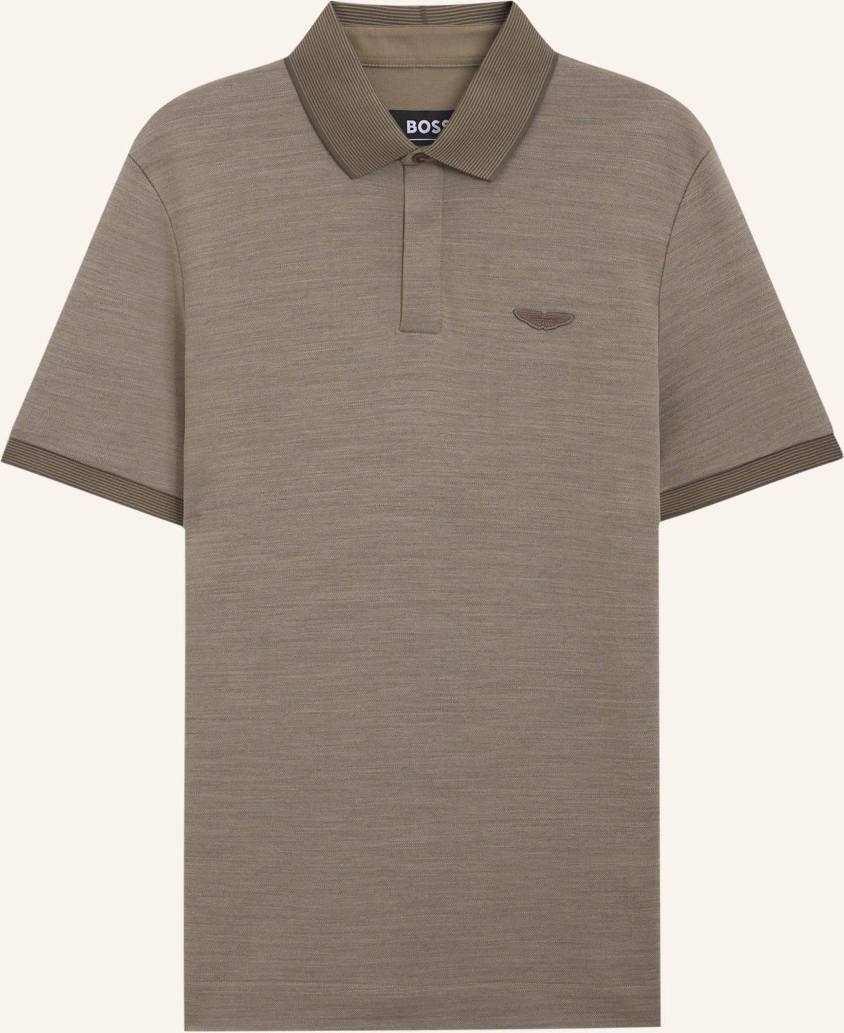 Boss Poloshirt C-Prout 242_Am Regular Fit beige