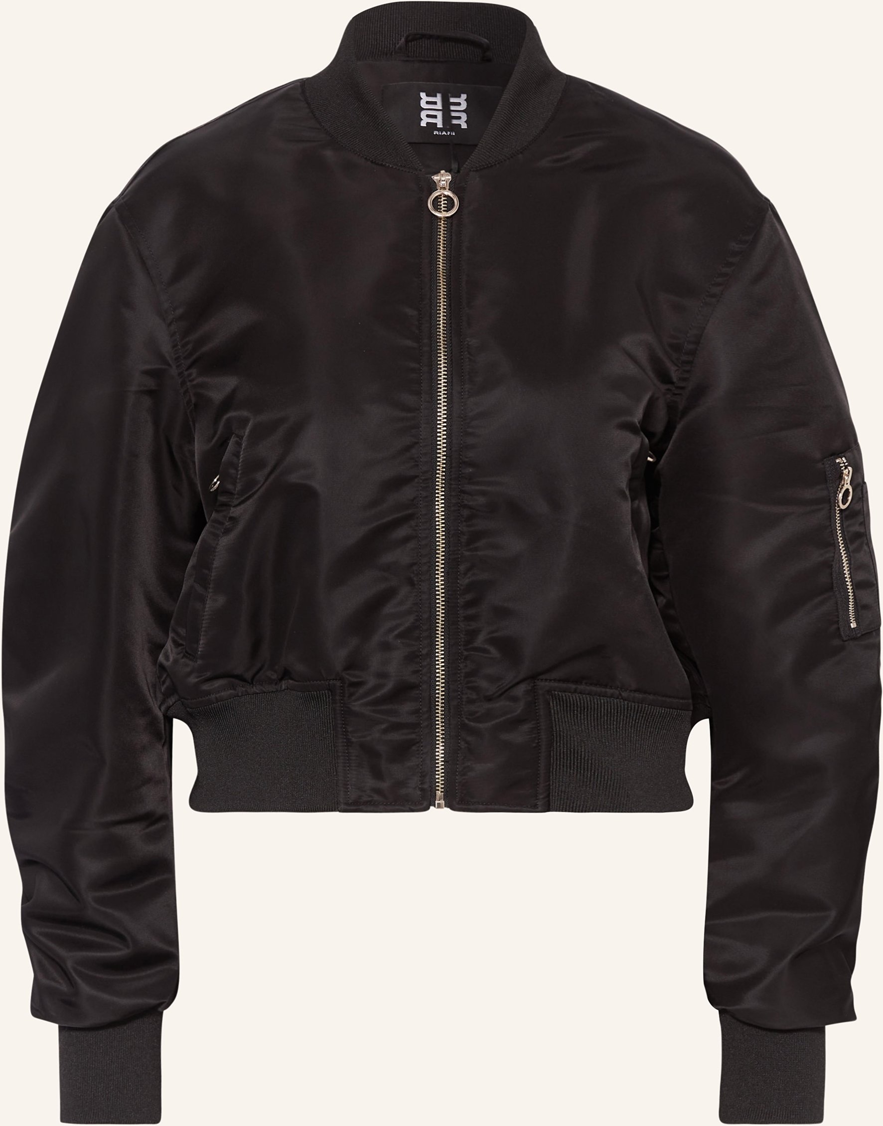 Riani Satinblouson schwarz