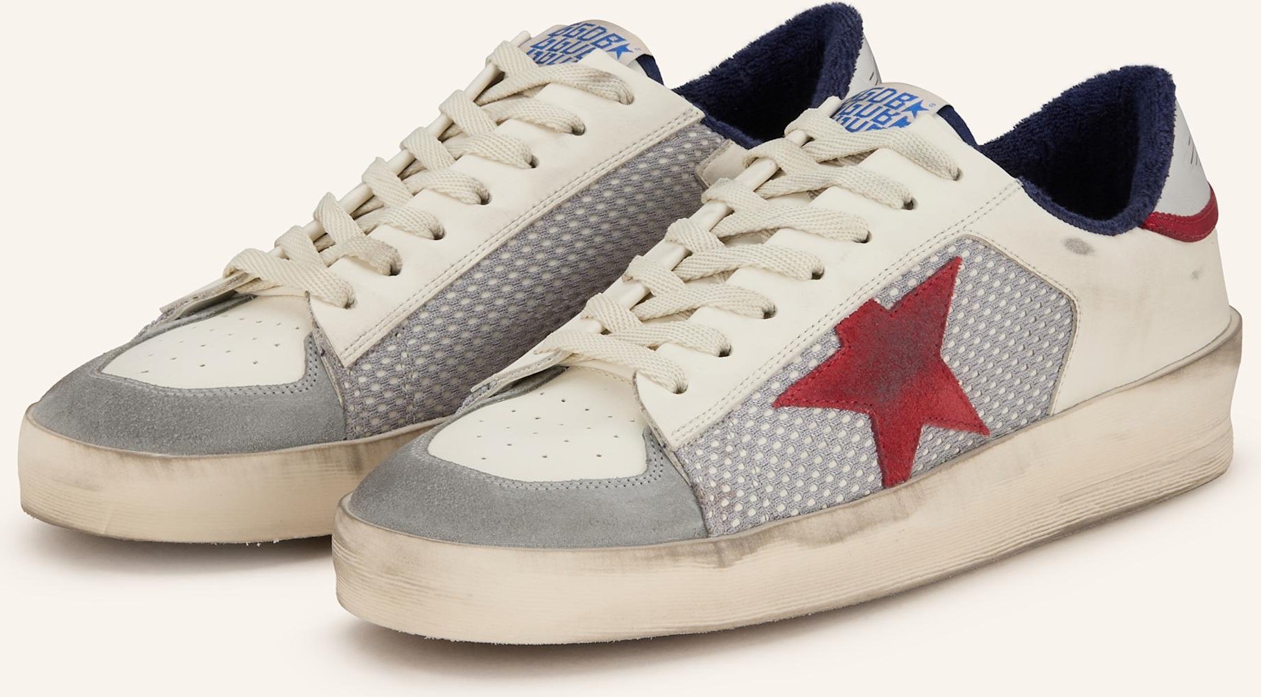 Golden Goose Sneaker Stardan weiss