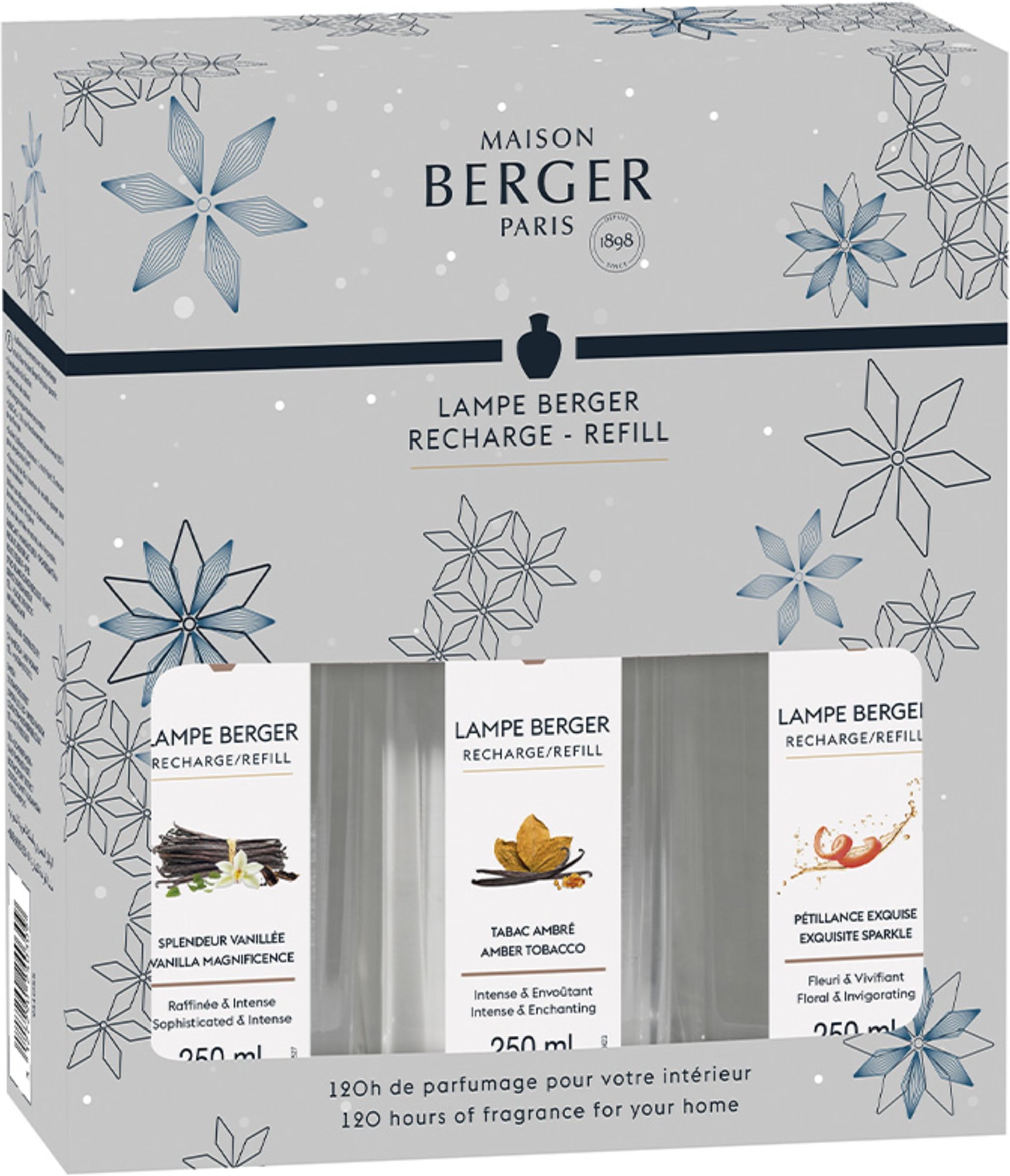 Maison Berger Paris Triopack Rosalie Raumduft-Set 750 ml