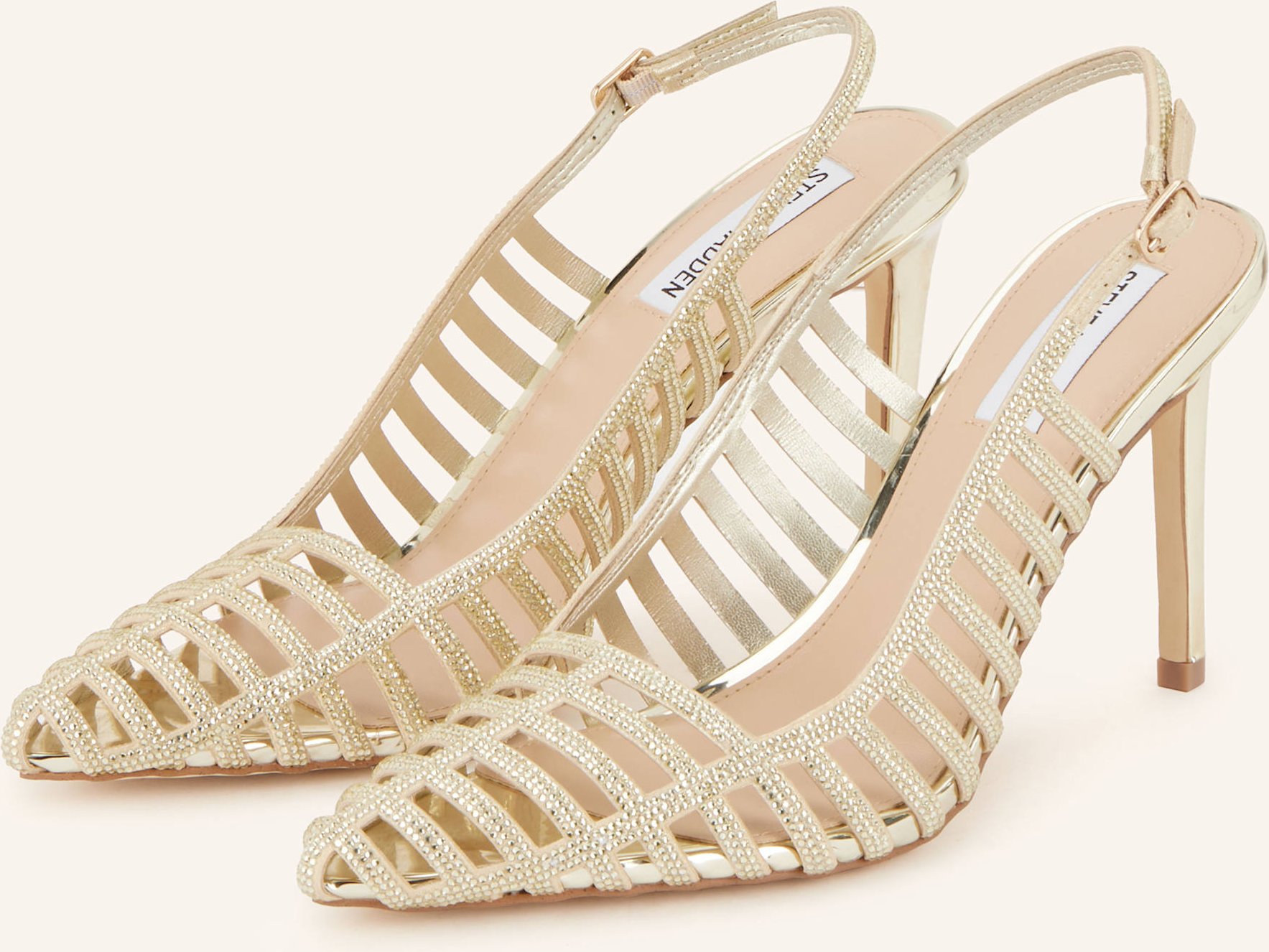 Thumbnail - Steve Madden Slingpumps Carleigh Mit Schmucksteinen gold
