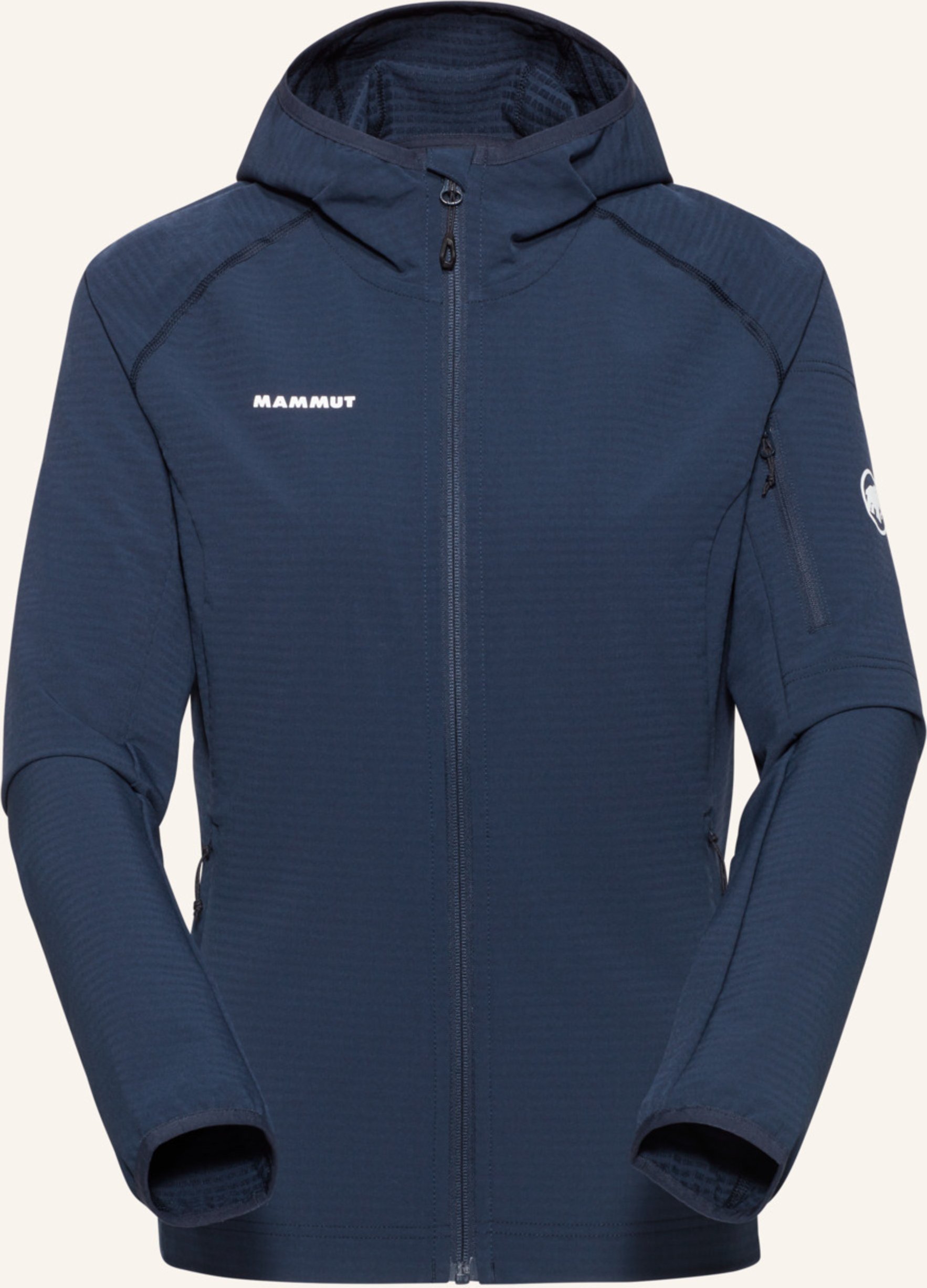 Thumbnail - Mammut Midlayerjacke Madris Light Ml Mit Kapuze blau