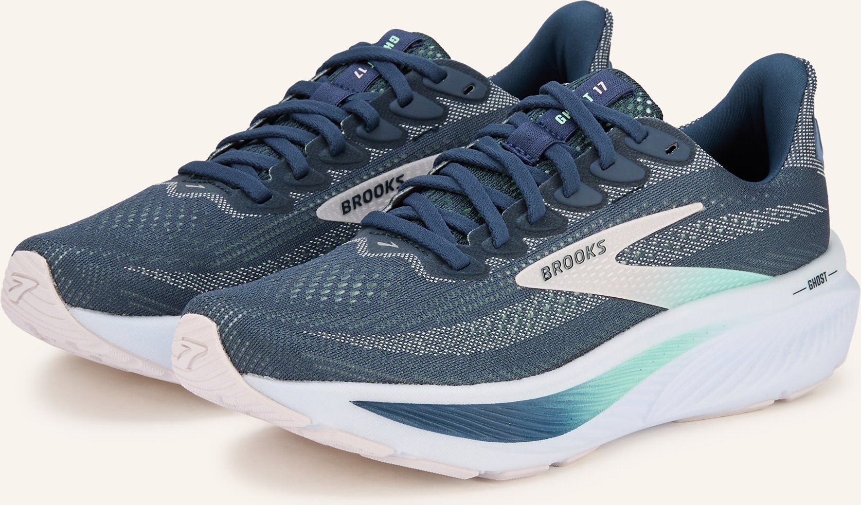Brooks Laufschuhe Ghost 17 blau