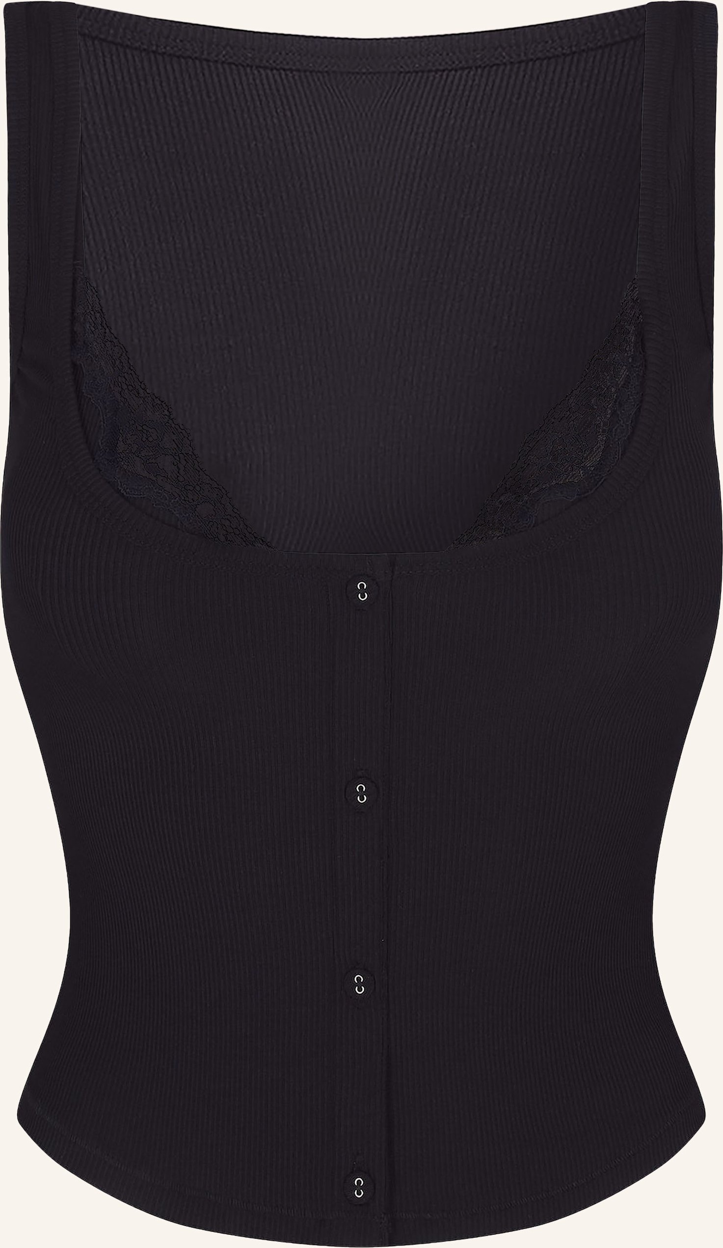 Skims Lounge-Top Soft Lounge Lace schwarz