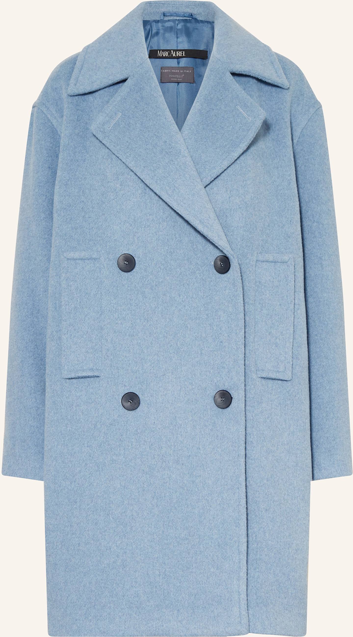 Marc Aurel Mantel blau