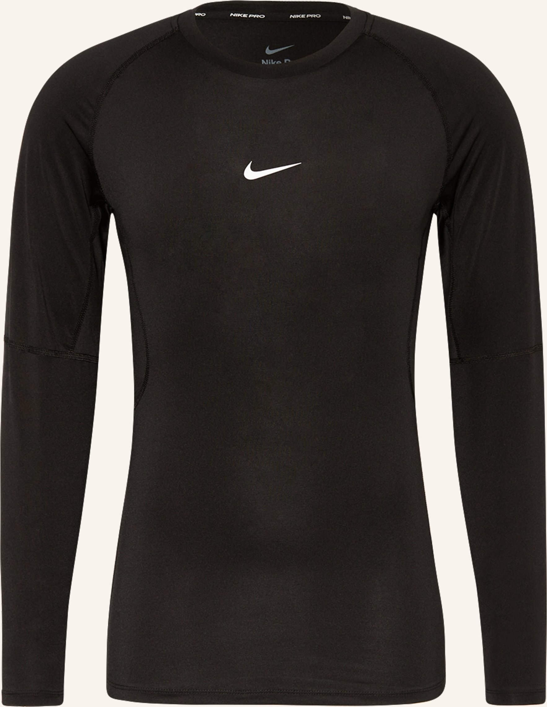 Nike Longsleeve Nike Pro schwarz