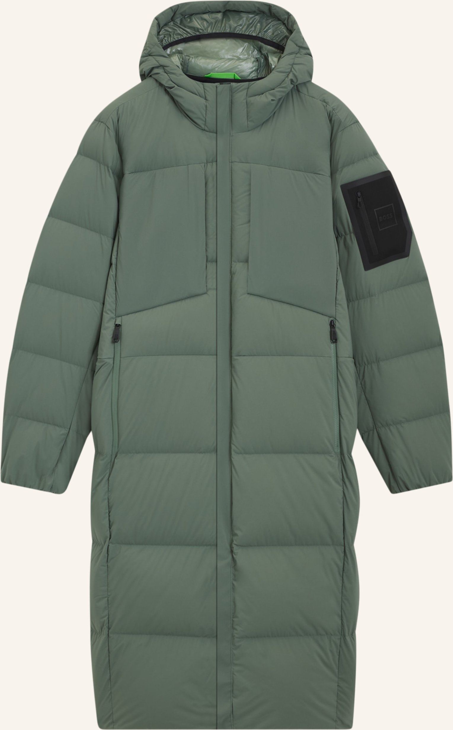 Thumbnail - Boss Daunenjacke Ow_Riplite Coat Hd Regular Fit gruen