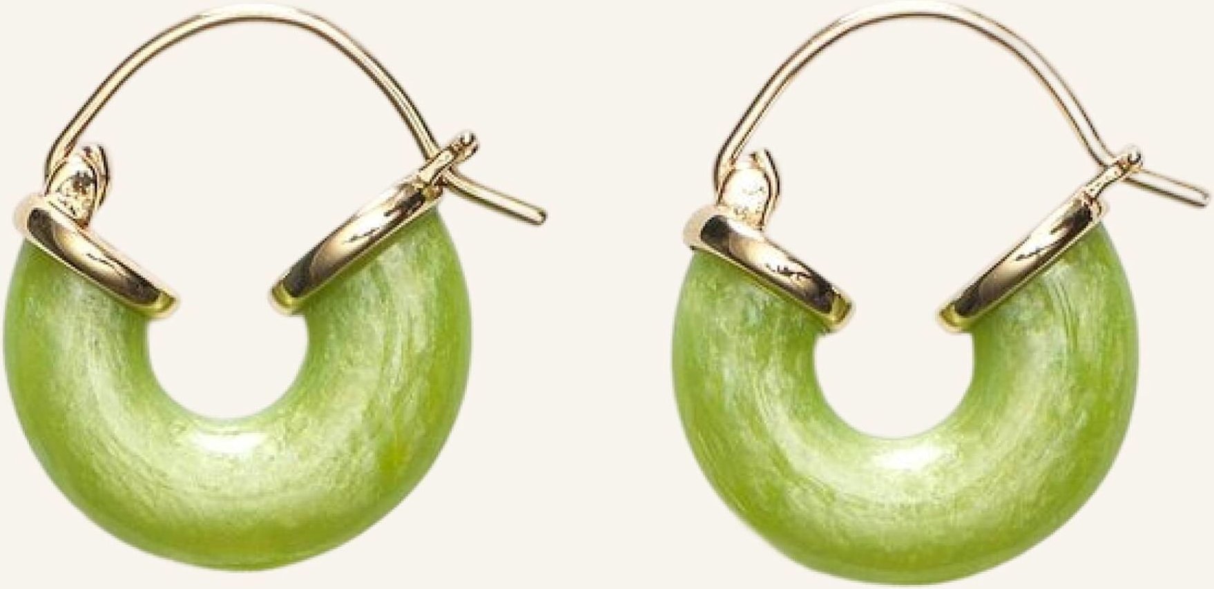 Anni Lu Ohrringe Petit Swell Green Oasis By Glambou gold