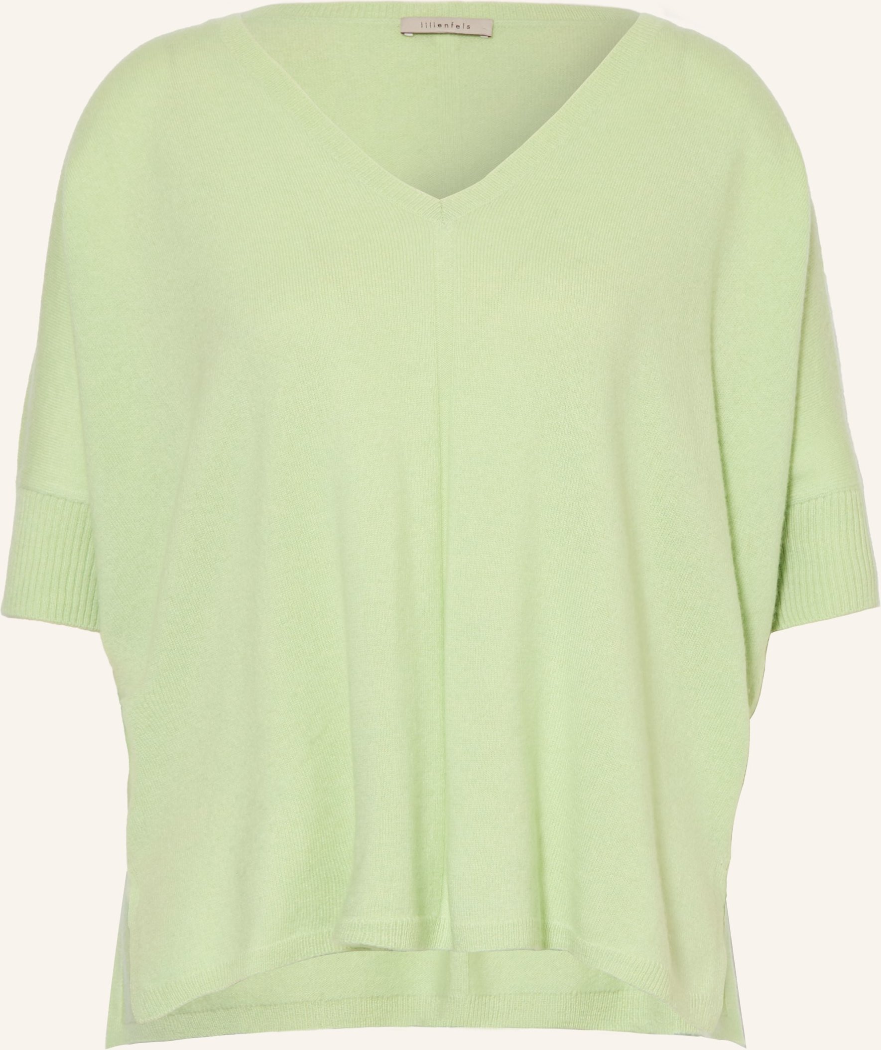 Lilienfels Oversized-Pullover Aus Cashmere gruen