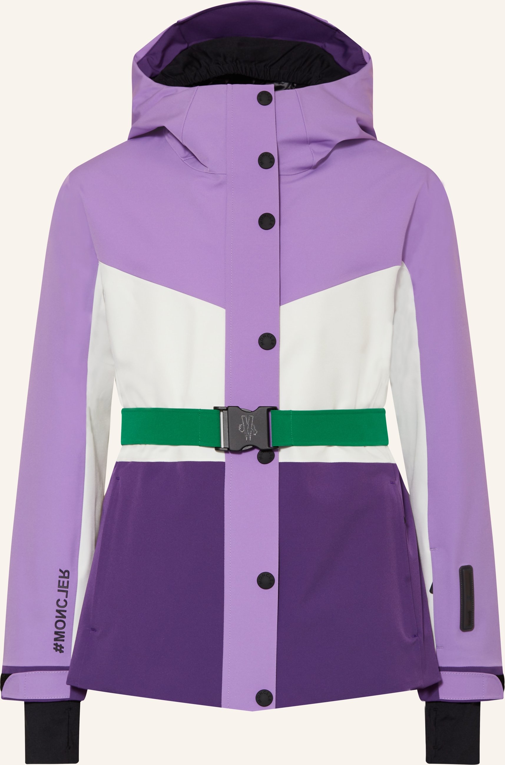 Thumbnail - Moncler Enfant Skijacke Corserey lila