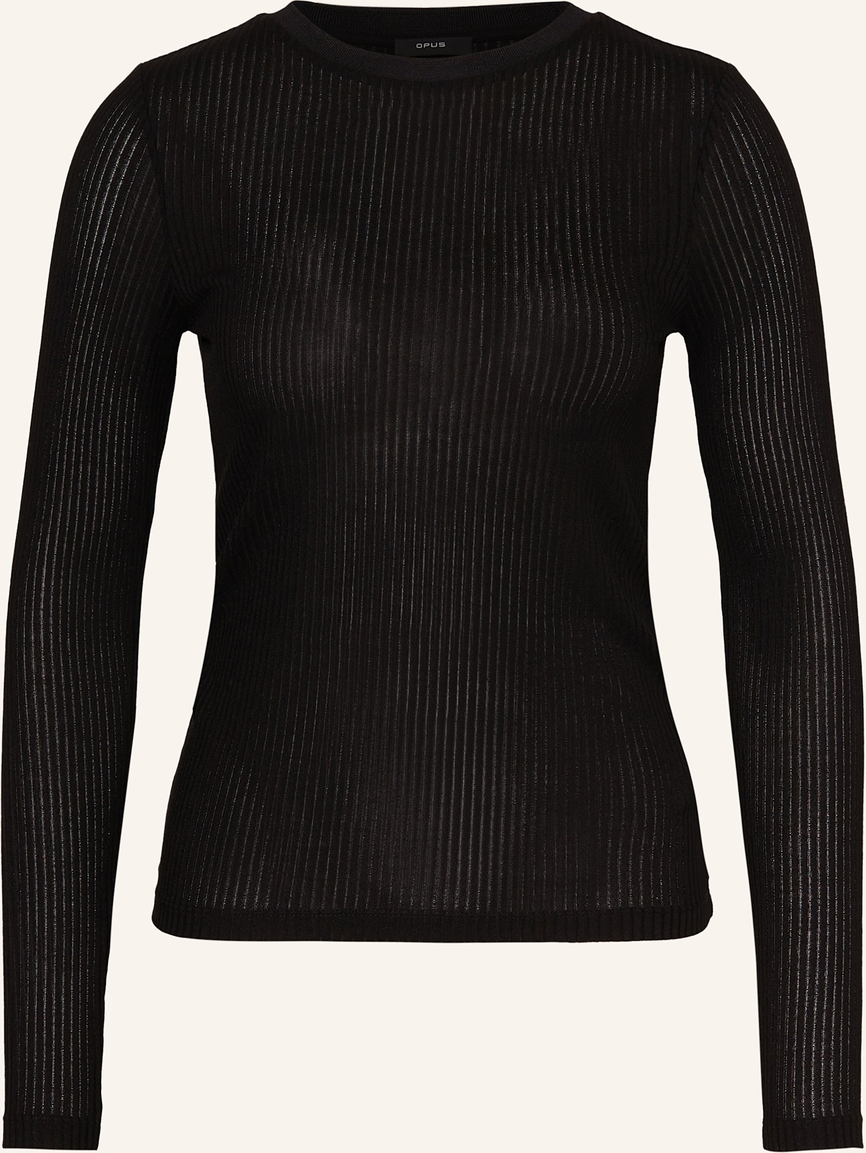 Opus Longsleeve Sumelika schwarz