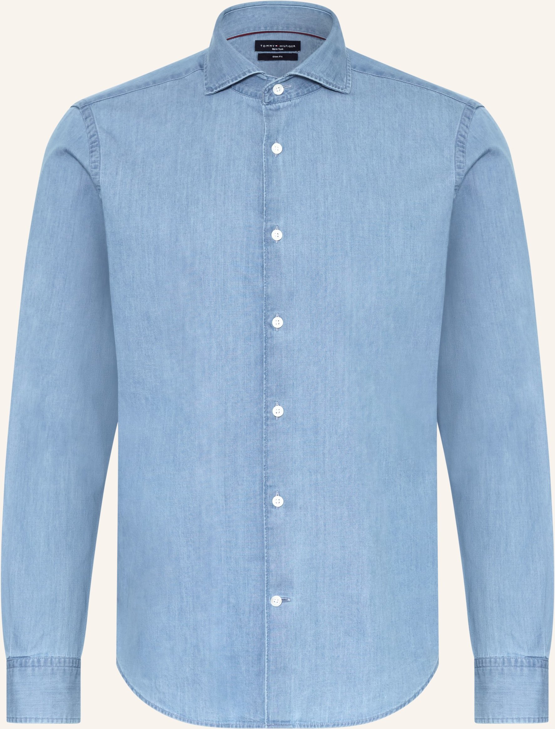 Tommy Hilfiger Jeanshemd Slim Fit blau