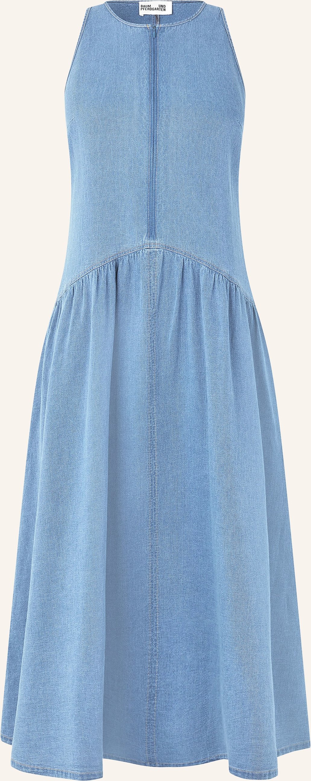 Baum Und Pferdgarten Kleid Almina In Jeansoptik blau