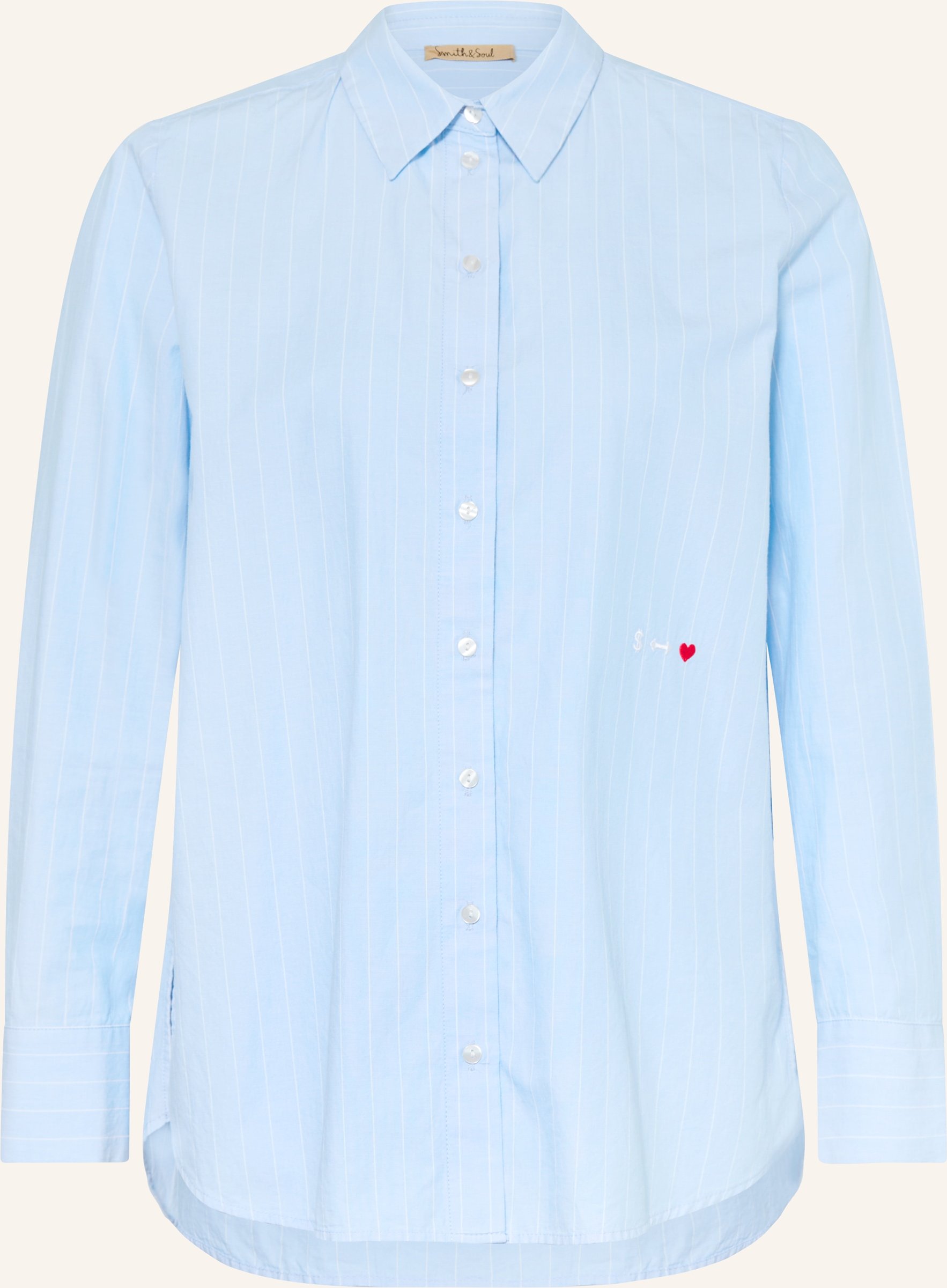 Smith & Soul Hemdbluse blau