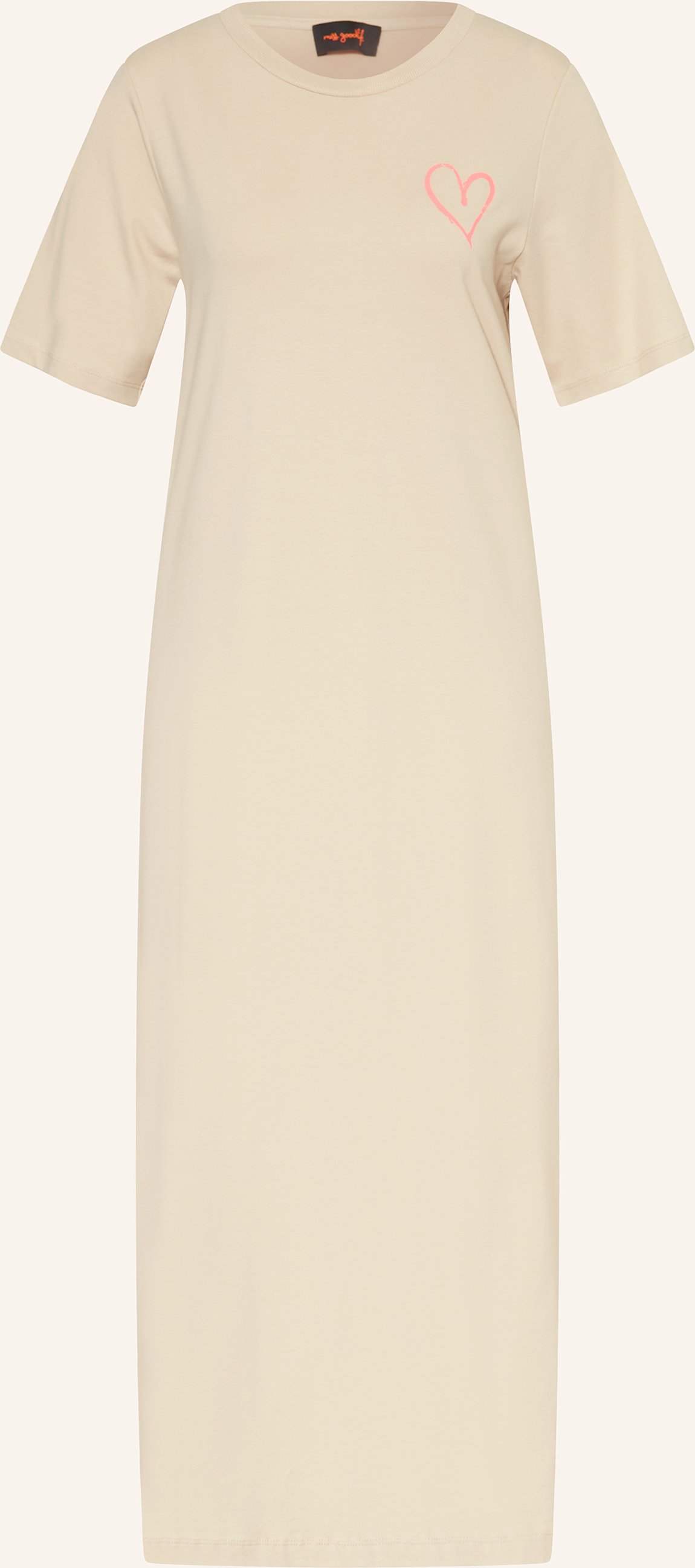 Thumbnail - Miss Goodlife Kleid My Happy Place beige