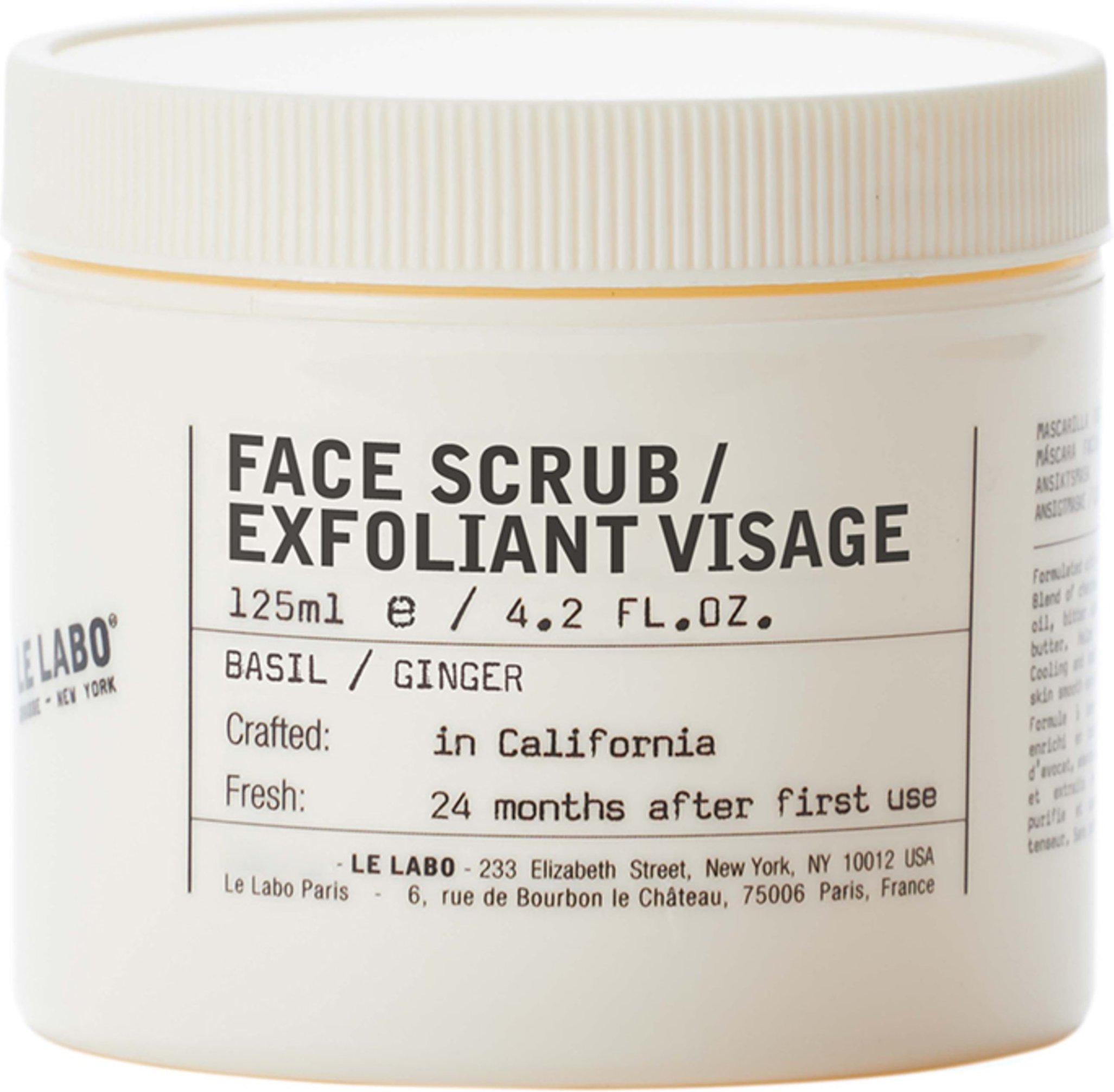 Le Labo Basil / Ginger Face Scrub 125 ml
