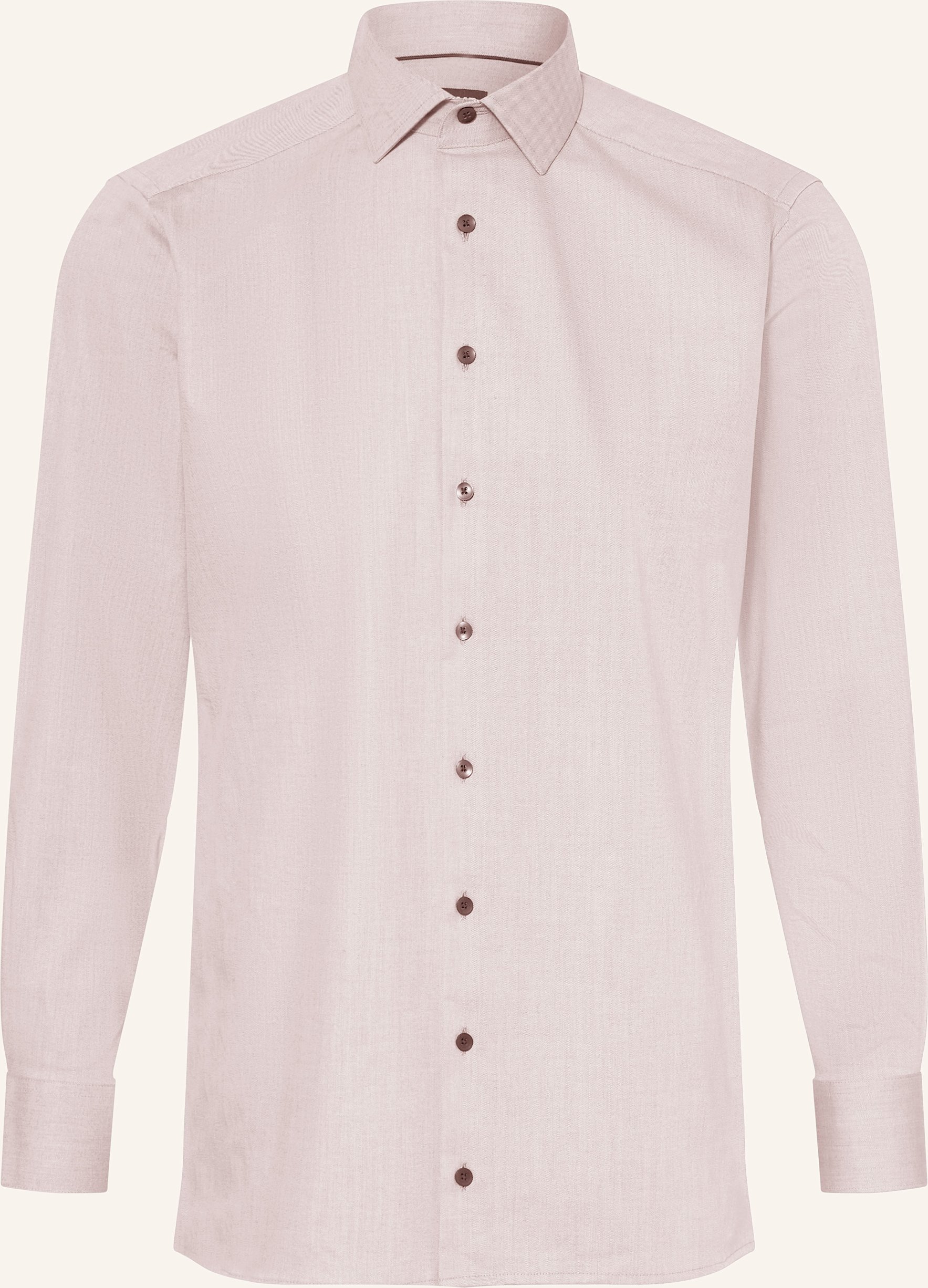 Olymp Jerseyhemd Luxor 24/Seven Modern Fit braun