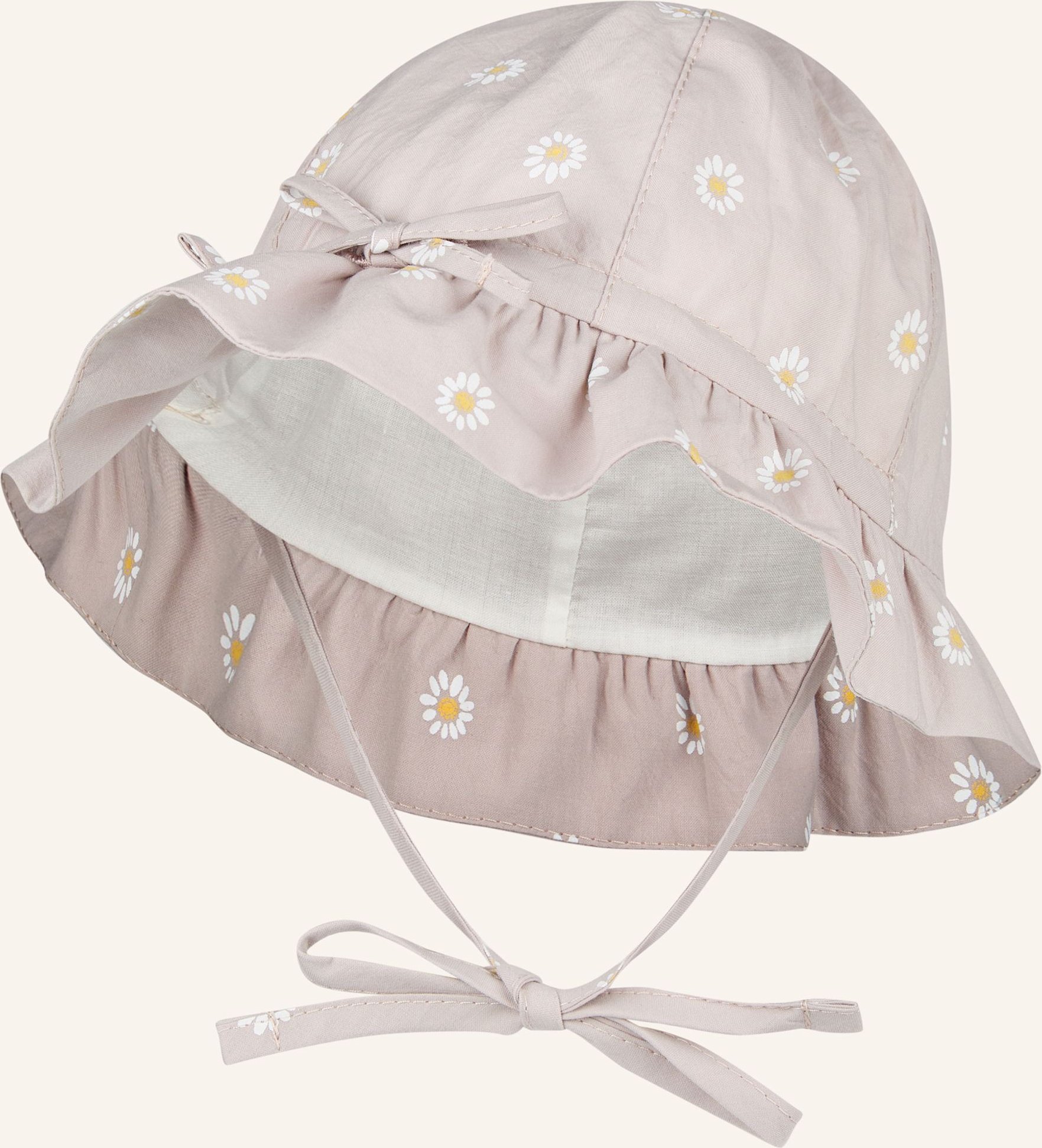 Sterntaler Hut Gänseblümchen grau