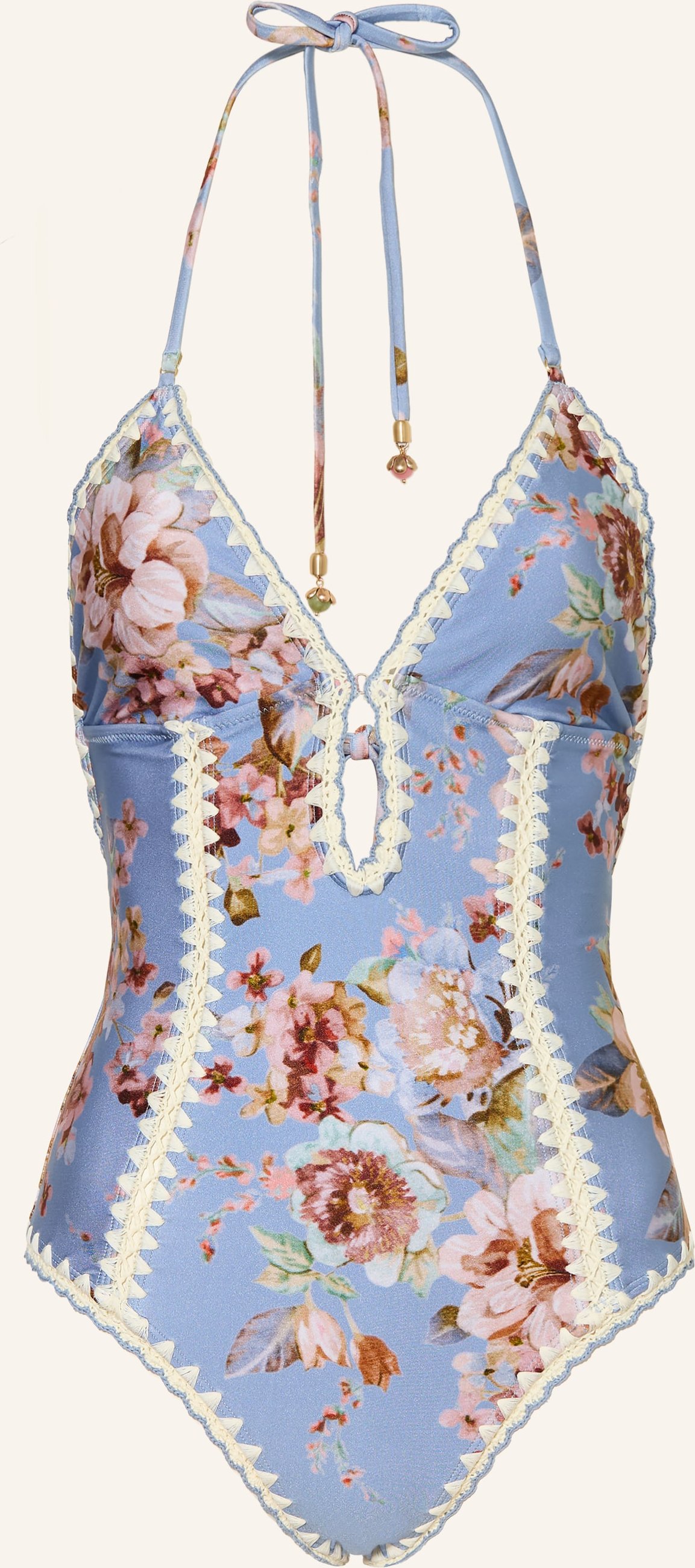 Zimmermann Neckholder-Badeanzug Awaken lila