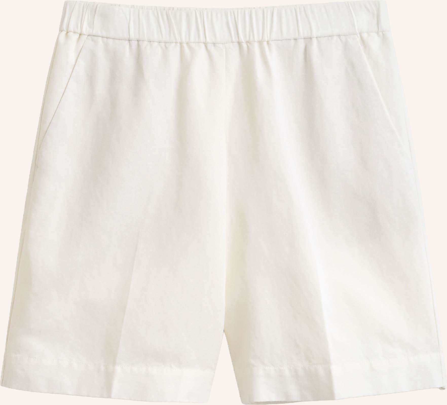 Gant Shorts Mit Leinen weiss