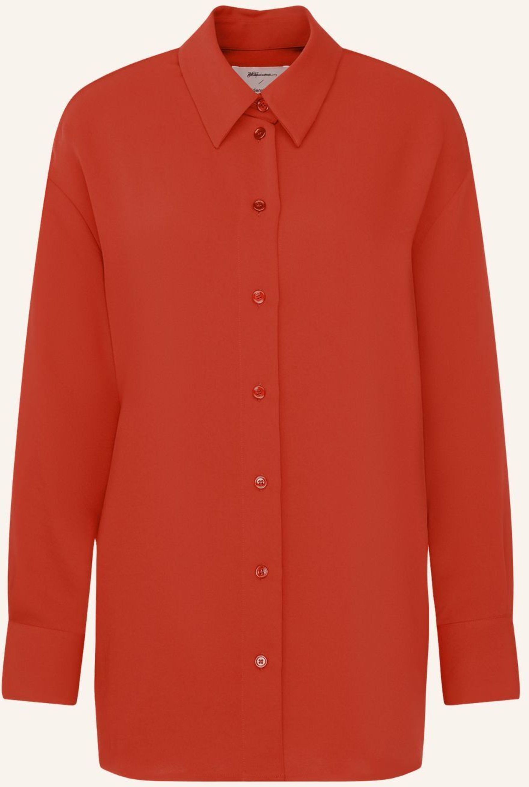 Seidensticker Oversizebluse, Longbluse, orange