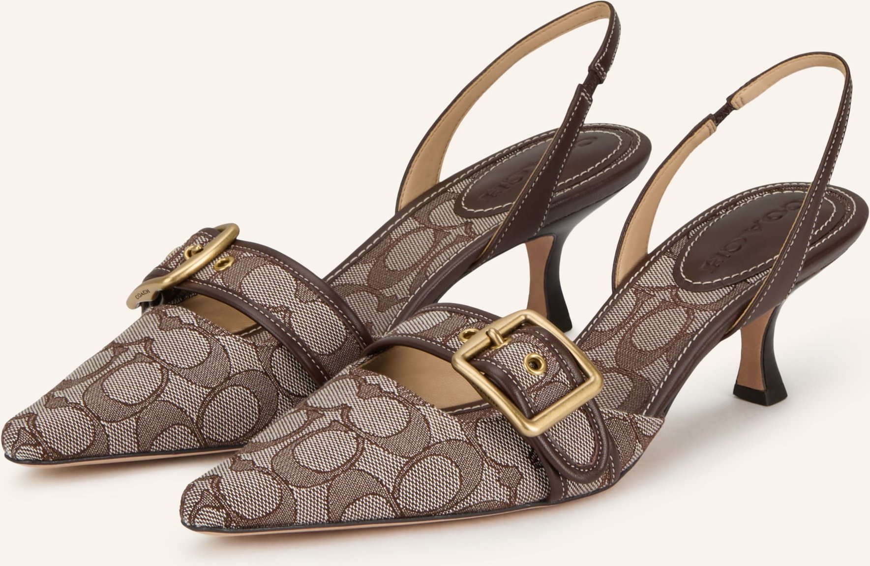 Coach Slingpumps Margot braun