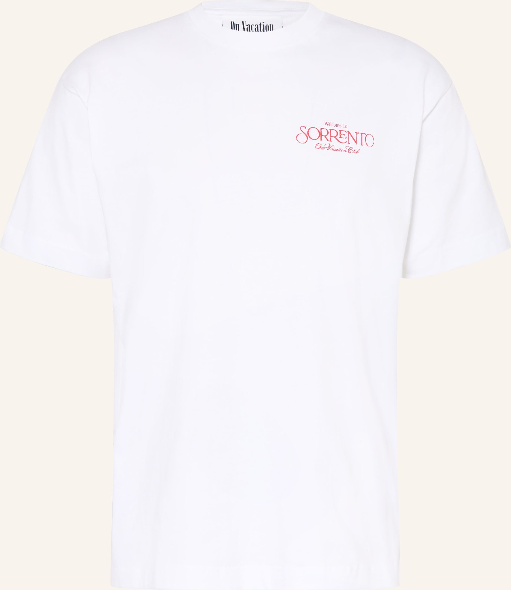 On Vacation T-Shirt weiss
