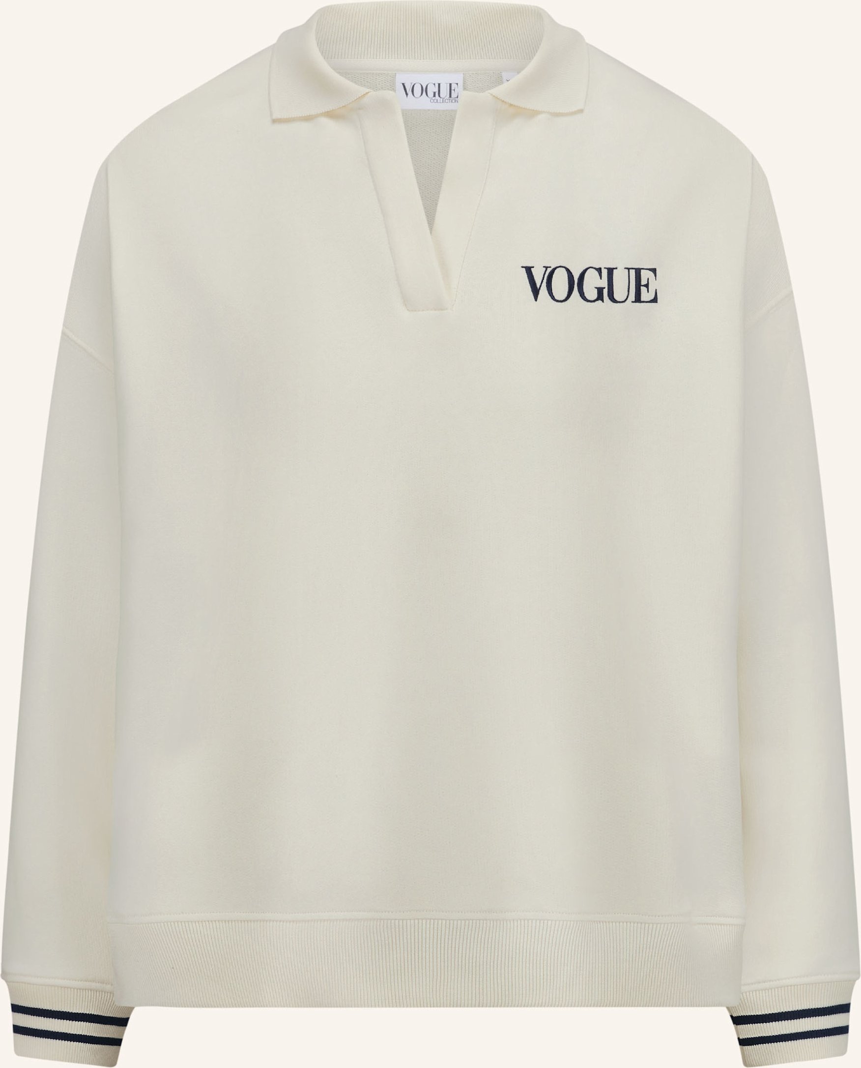 Vogue Collection Sweatshirt beige