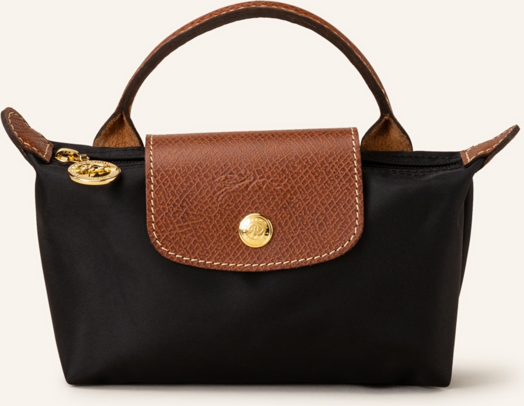 Thumbnail - Longchamp Pouch Le Pliage Original schwarz