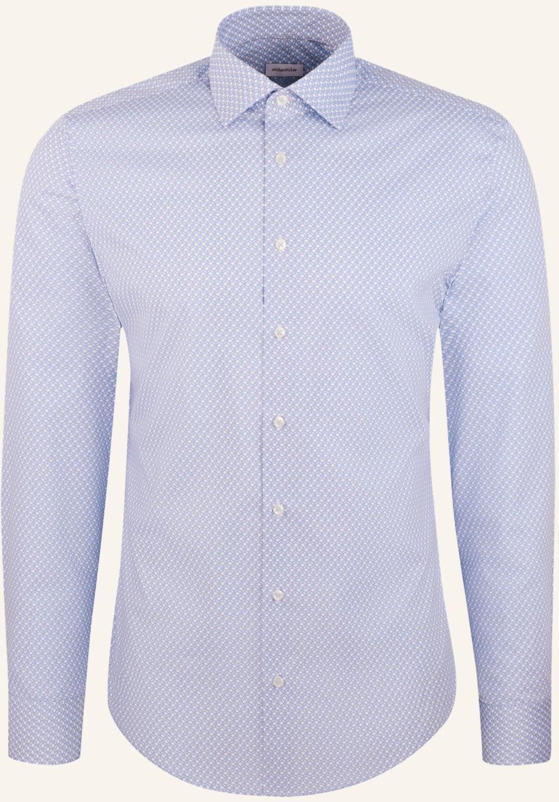 Seidensticker Performance-Hemd Slim Fit blau
